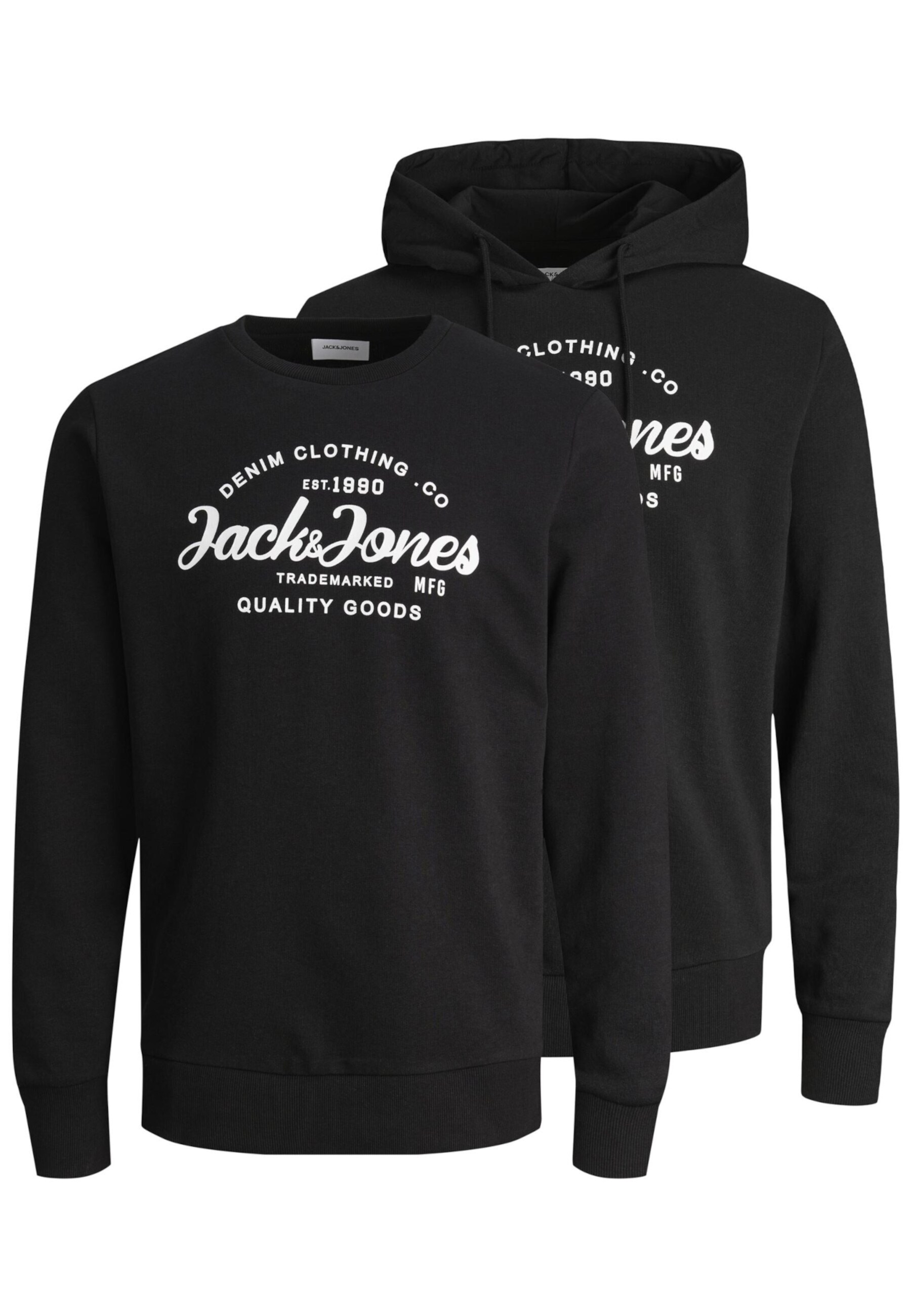 Jack & Jones Hoodie-Sweatshirt Forest Kapuzensweatshirt Doppelpack - Bild 1