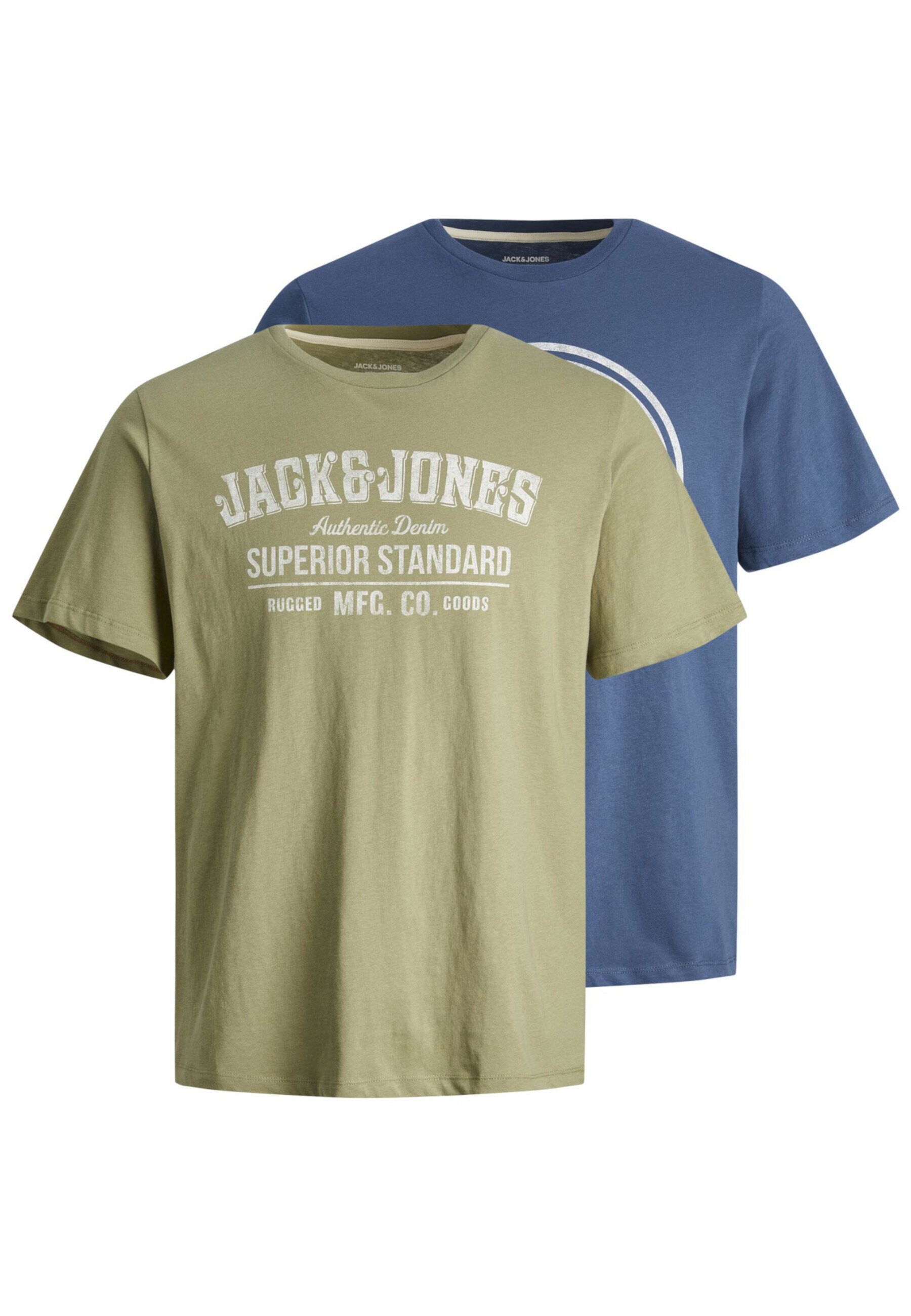 Jack & Jones T-Shirt Ejeans T-Shirt mit Print Mix 2 Pack - Bild 1