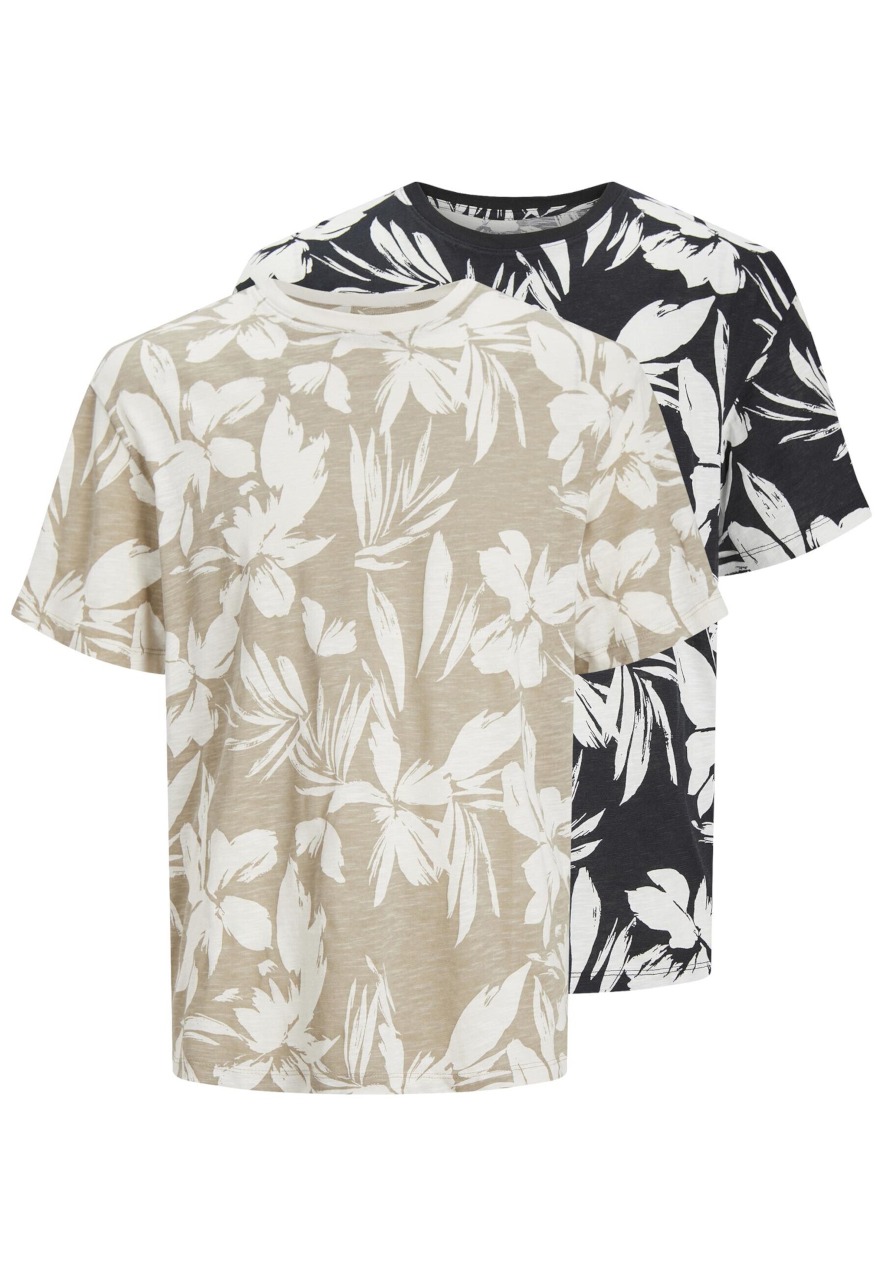 Jack & Jones T-Shirt Jeff AOP T-Shirt Mix 2 Pack - Bild 1