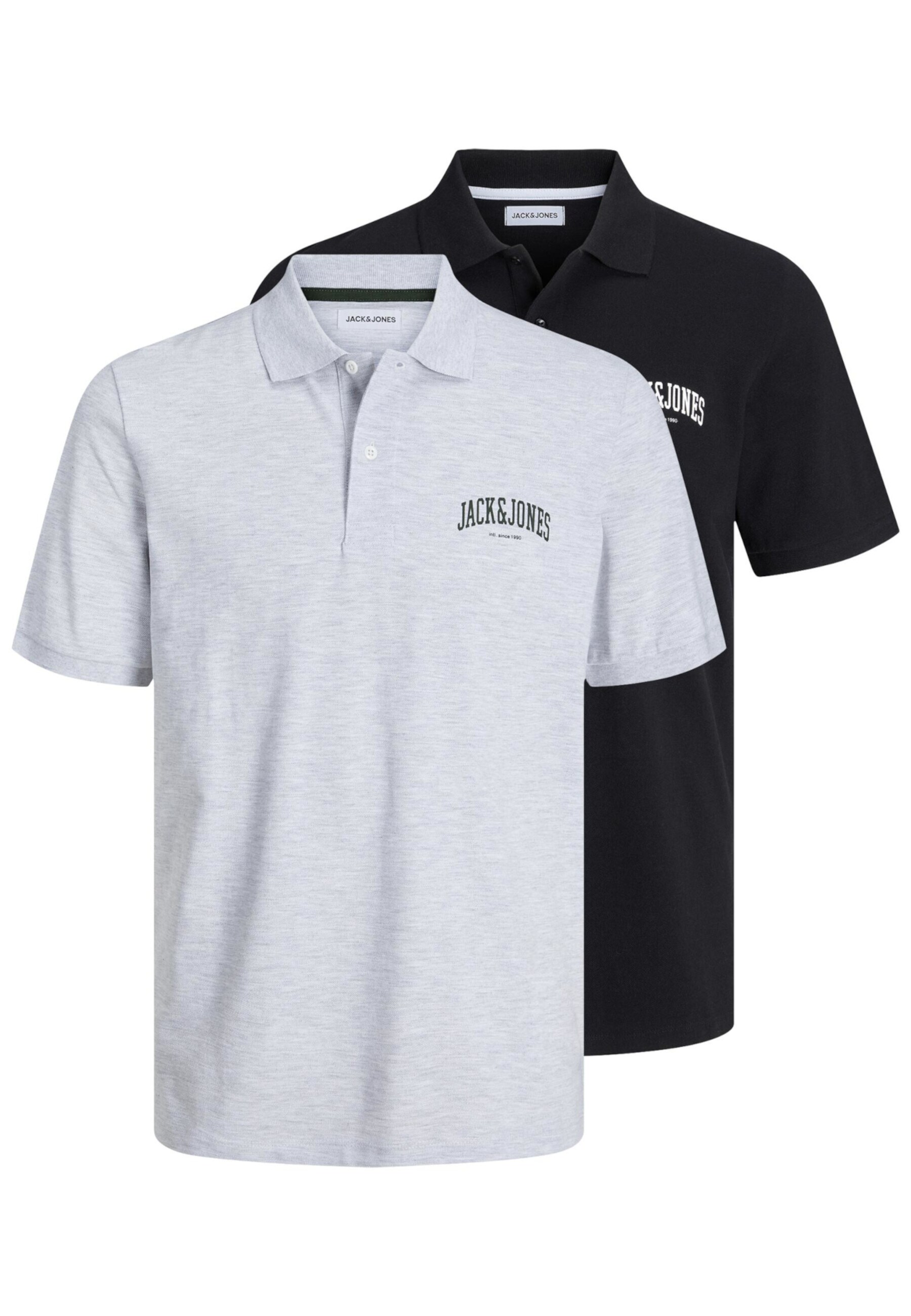 Jack & Jones Polo-Shirt Josh Poloshirt 2 Pack - Bild 1