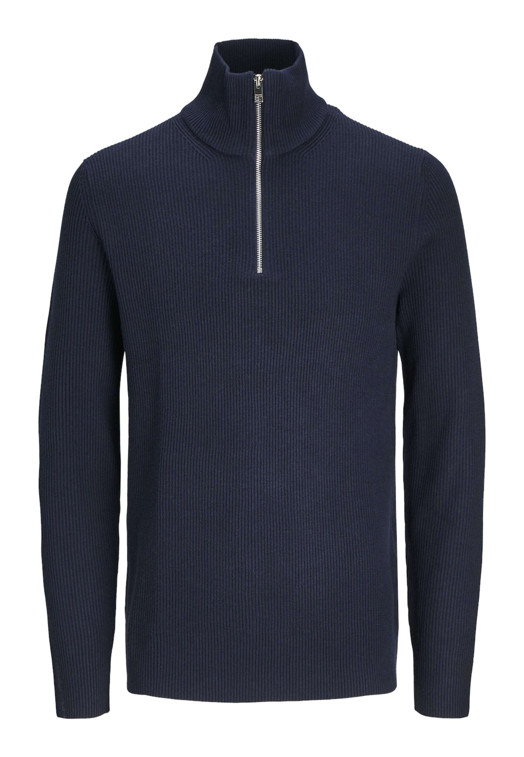 Jack & Jones Pullover PERFECT Strickpullover Troyer - Bild 1