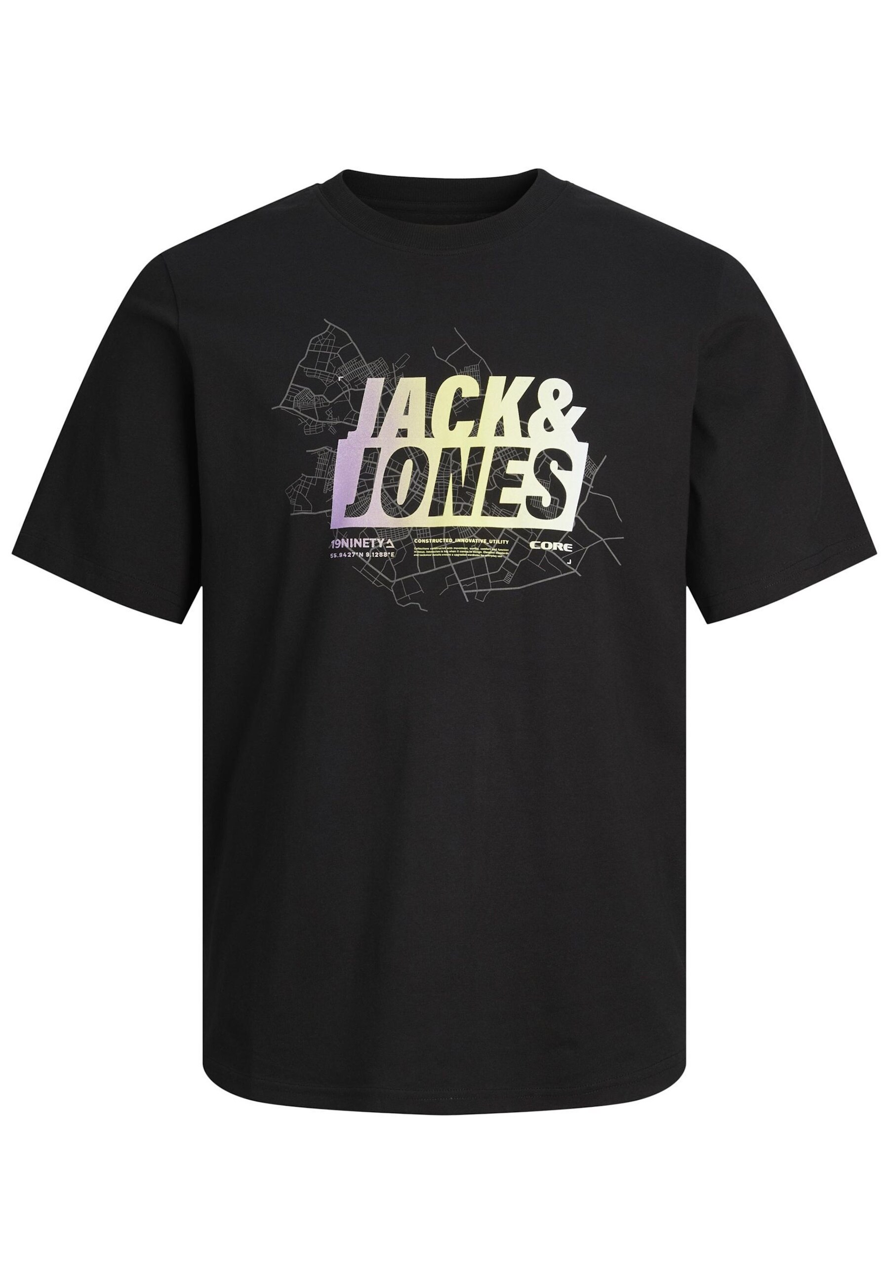Jack & Jones T-Shirt MAP SUMMER Kurzarmshirt - Bild 1