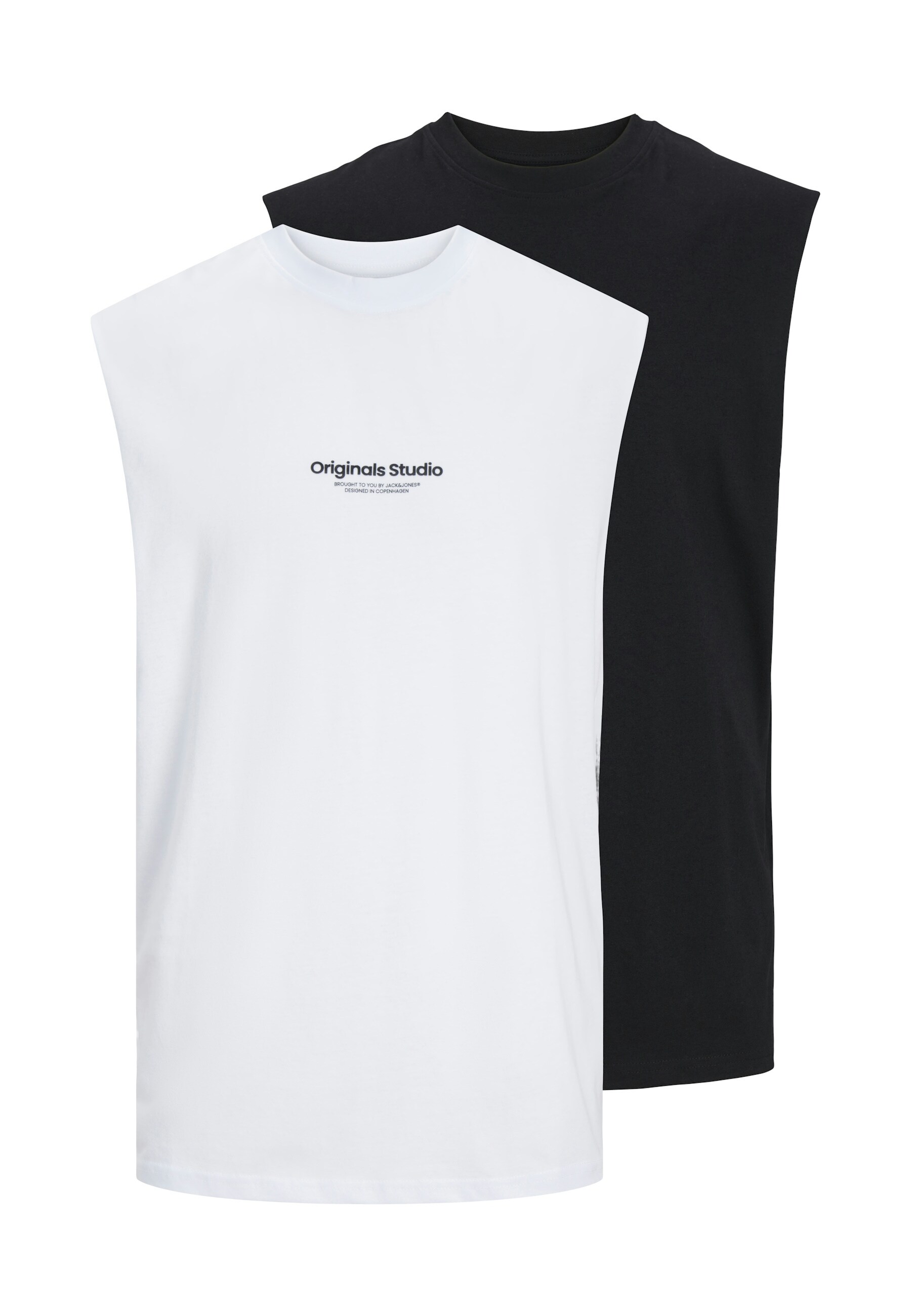 Jack & Jones Tanktop JORVESTERBRO &auml;rmelloses T-Shirt - Bild 1