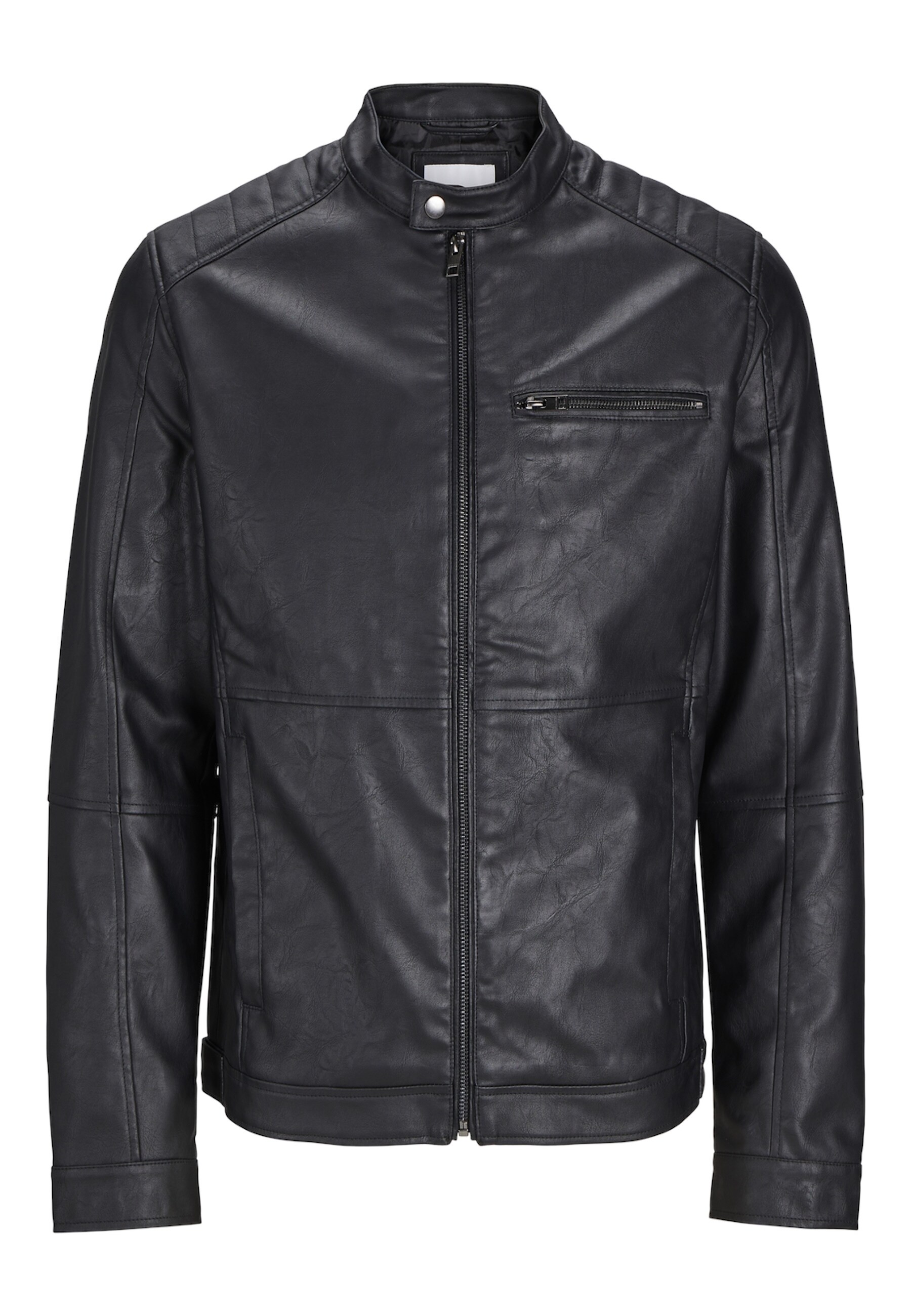 Jack & Jones Kunstlederjacke DYLAN Bikerjacke - Bild 1