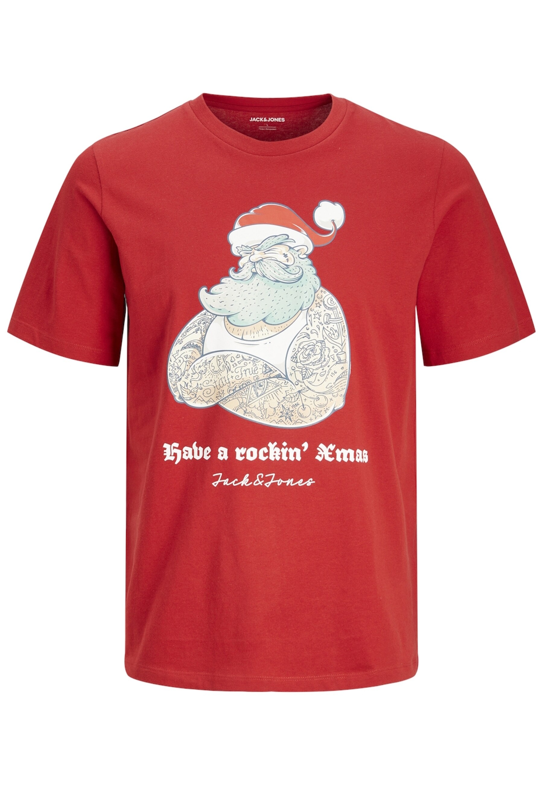 Jack & Jones T-Shirt XMAS FUNNY Kurzarmshirt - Bild 1