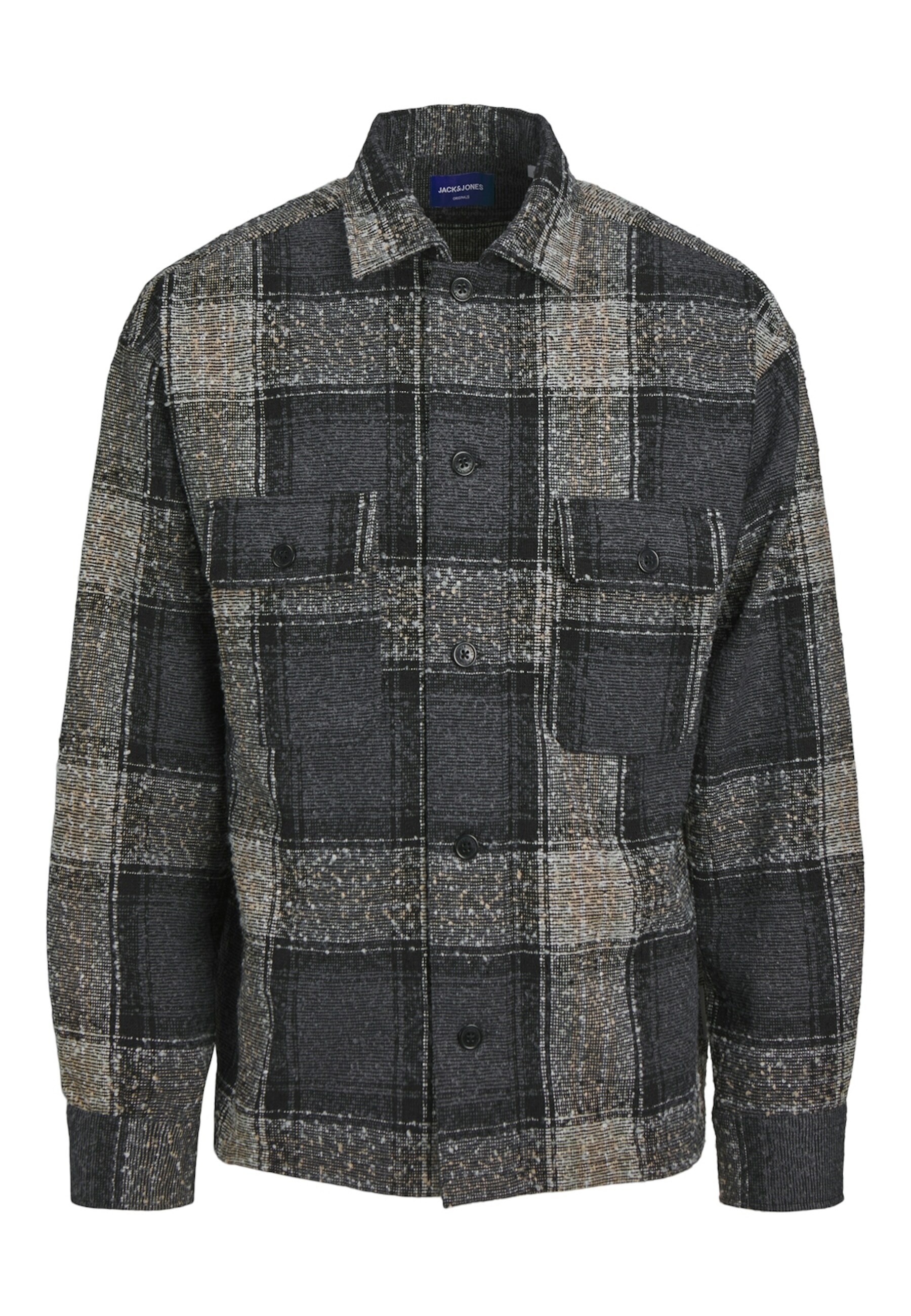Jack & Jones Hemd ROXBURY BOUCLE Langarmhemd - Bild 1