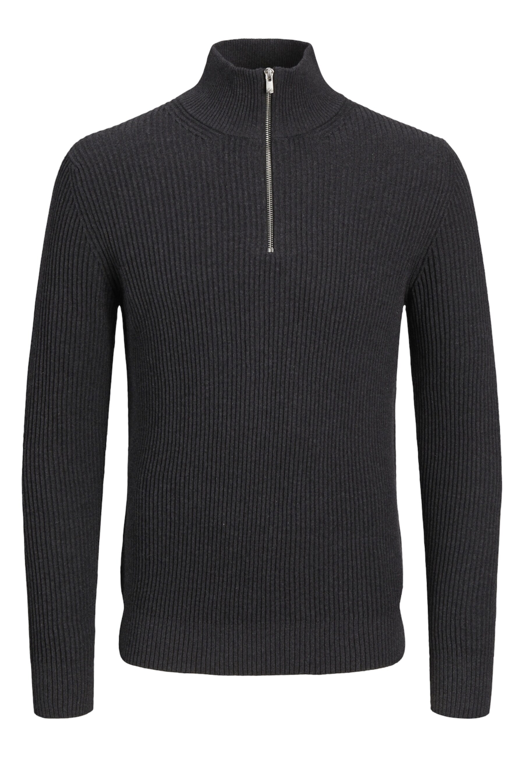 Jack & Jones Pullover BLALIAM Strickpullover Troyer - Bild 1