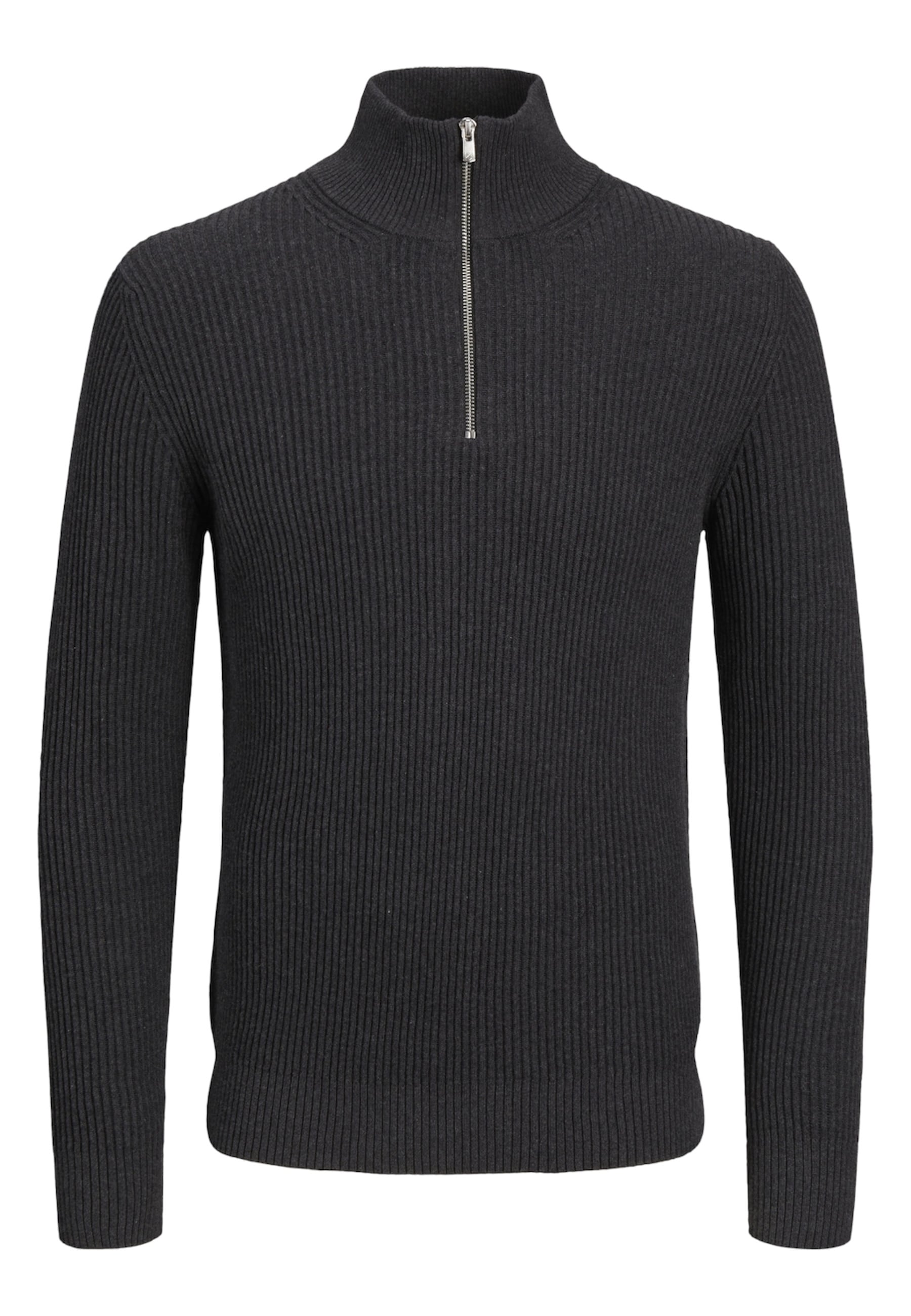 Jack & Jones Pullover BLALIAM Strickpullover Troyer - Bild 1