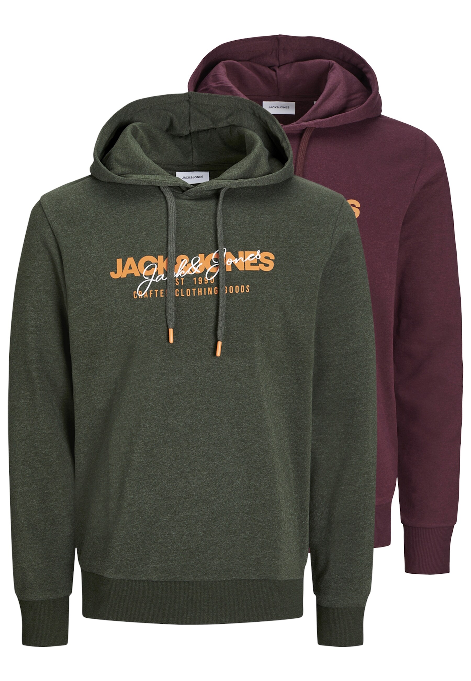 Jack & Jones Hoodie Alvis Kapuzenpullover Doppelpack - Bild 1