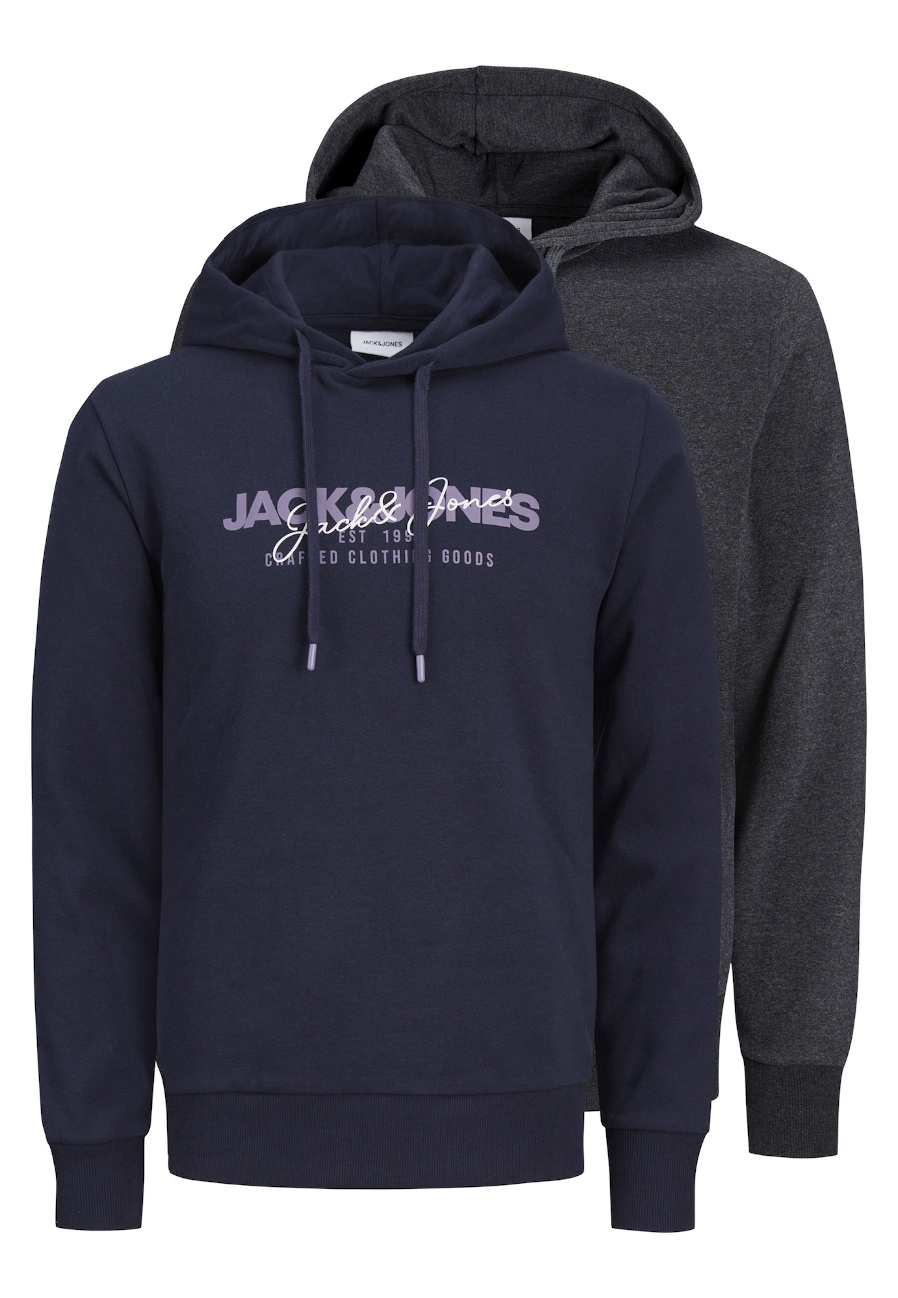 Jack & Jones Hoodie Alvis Kapuzenpullover Doppelpack - Bild 1