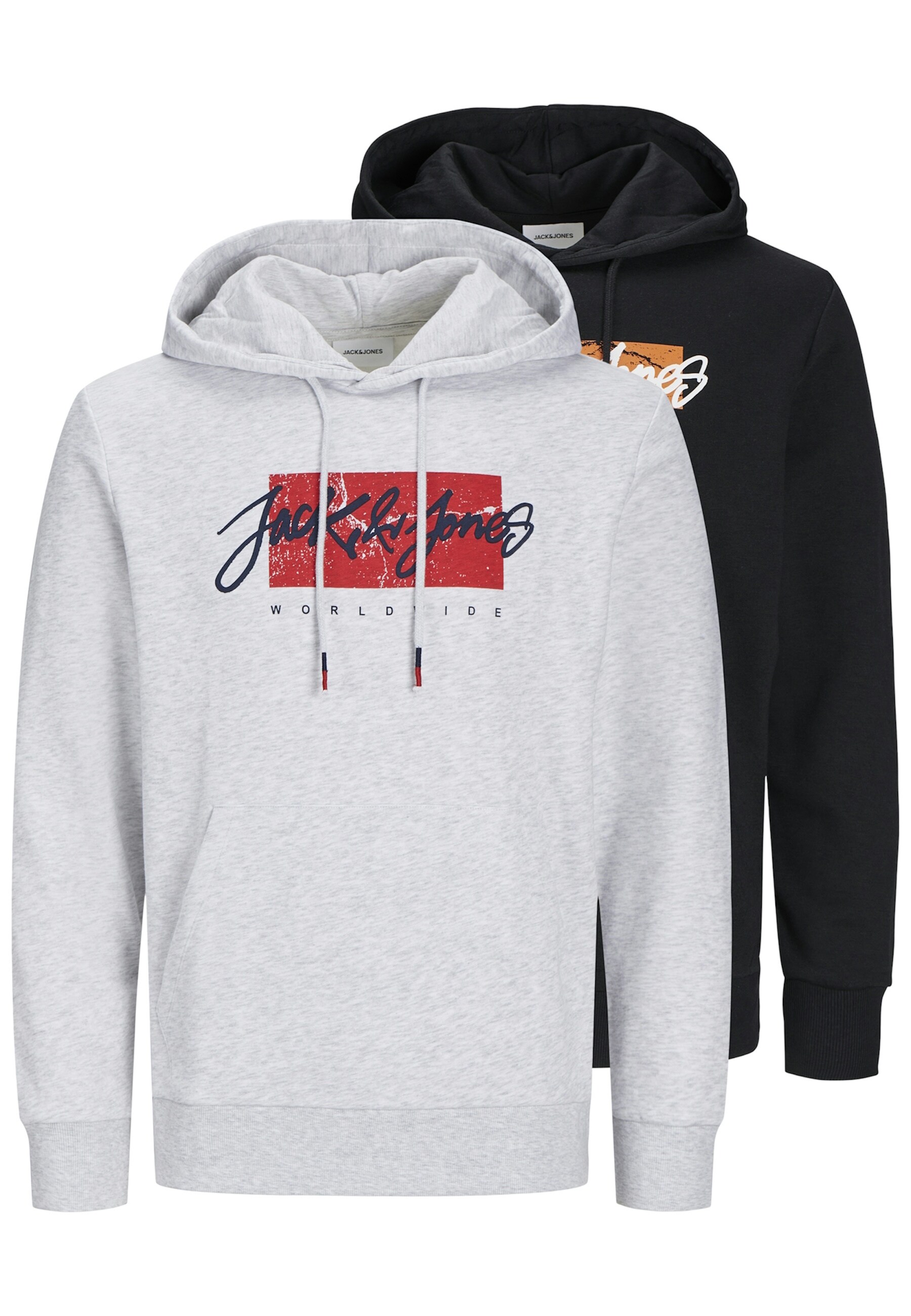 Jack & Jones Hoodie Tiley Kapuzenpullover Doppelpack - Bild 1