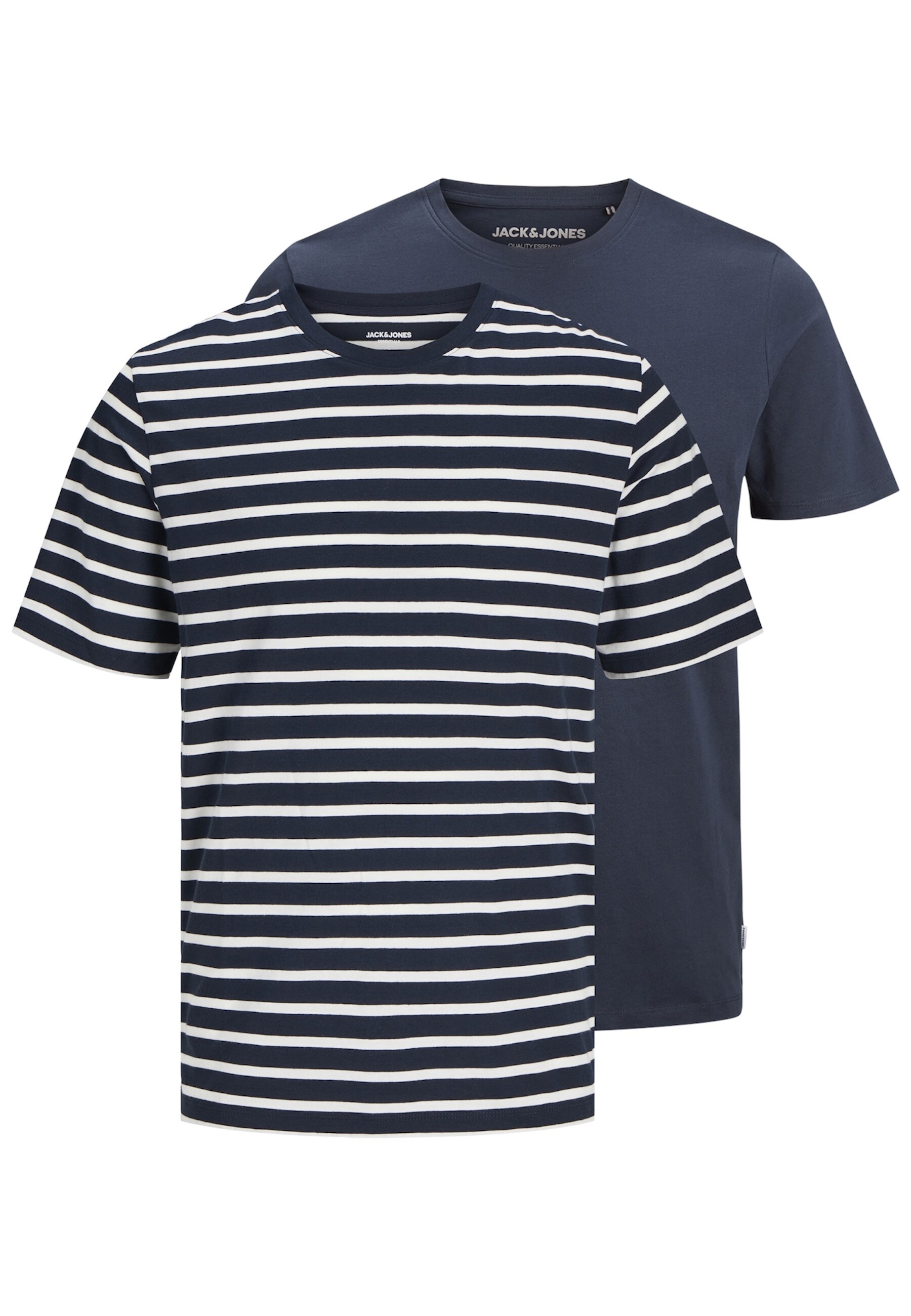 Jack & Jones T-Shirt Organic Kurzarmshirt Doppelpack - Bild 1