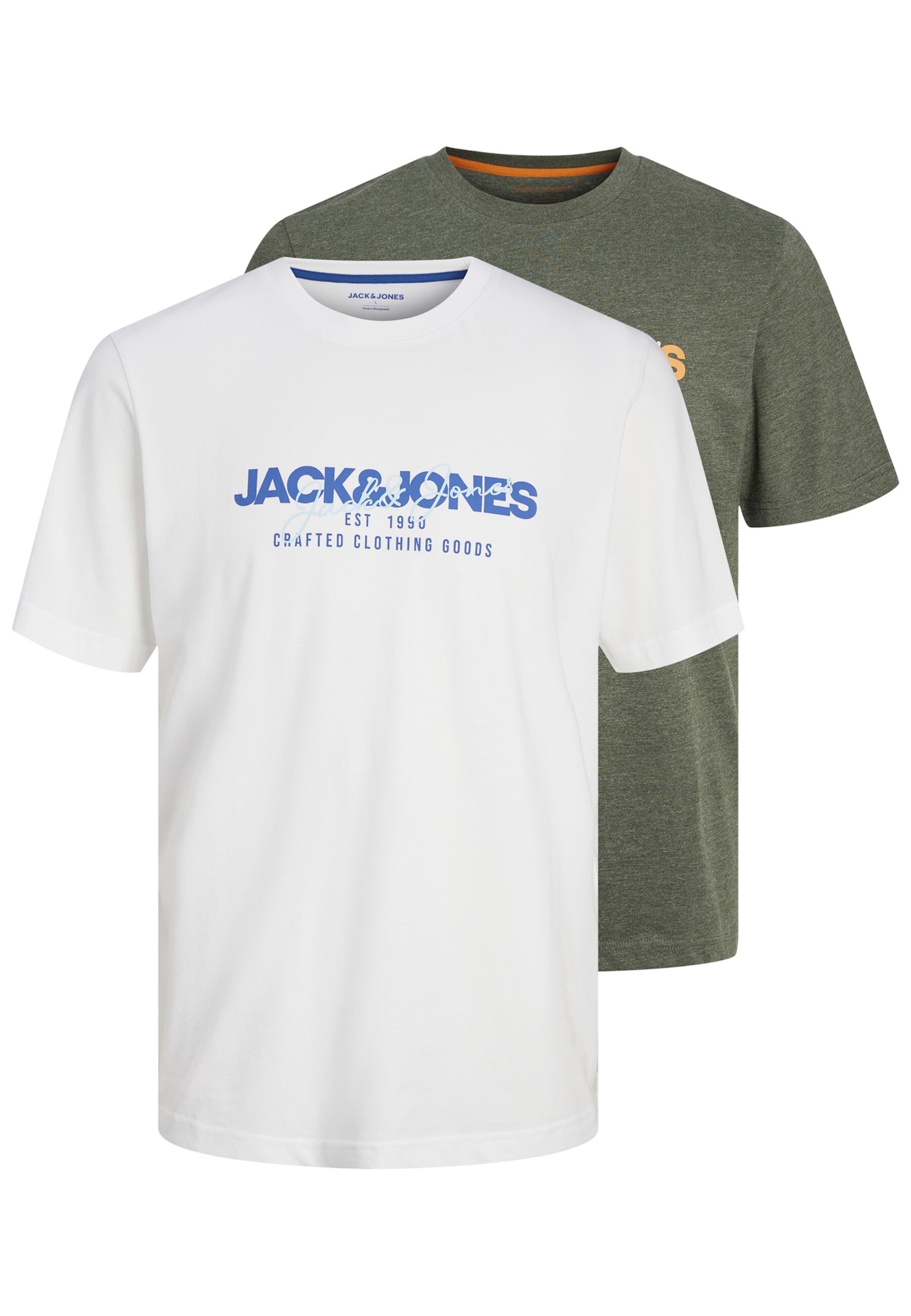 Jack & Jones T-Shirt Alvis Kurzarmshirt Doppelpack - Bild 1