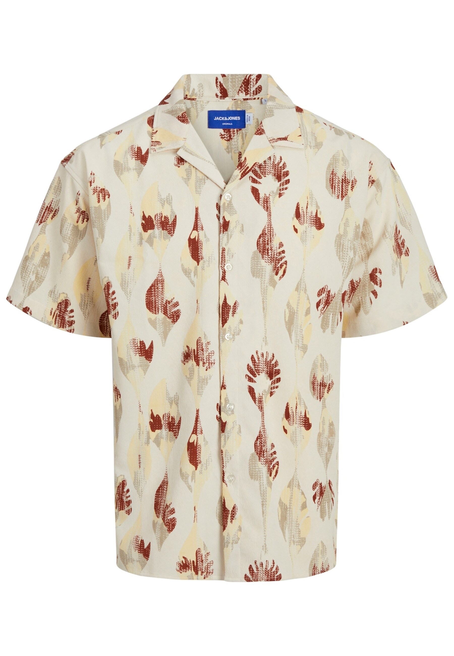 Jack & Jones Hemd JEFF JACQUARD Kurzarmhemd - Bild 1