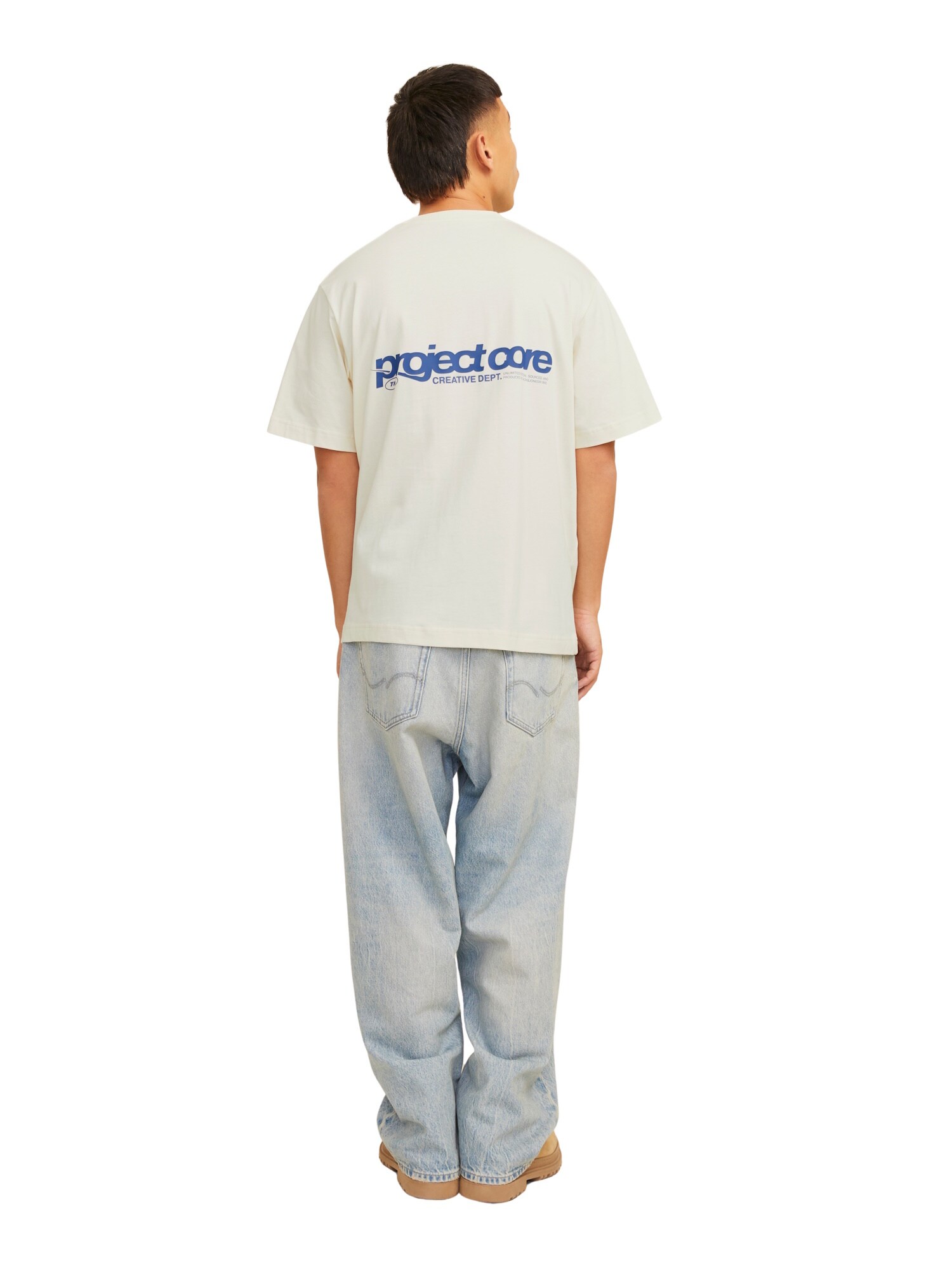 Jack & Jones T-Shirt UNION BACK Kurzarmshirt - Bild 1