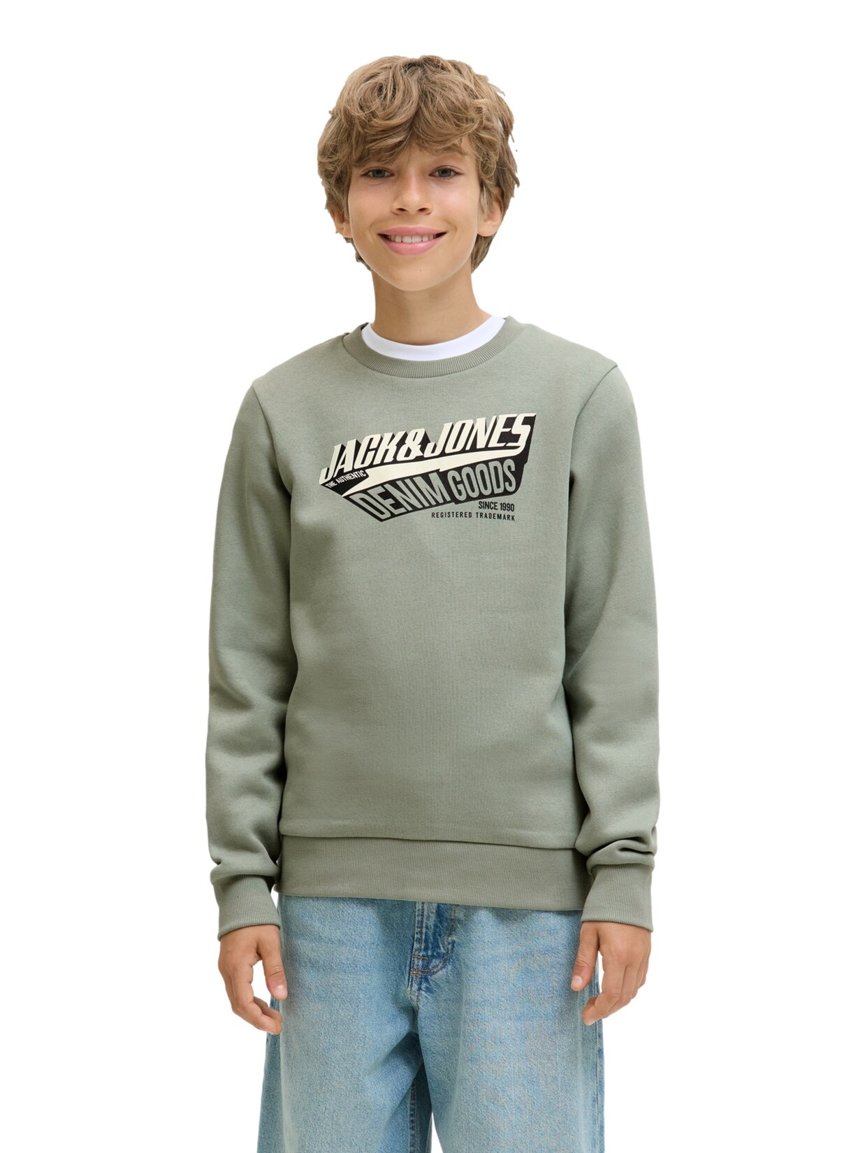 Jack & Jones Junior Sweatshirt Logo Pullover | 05715725666114