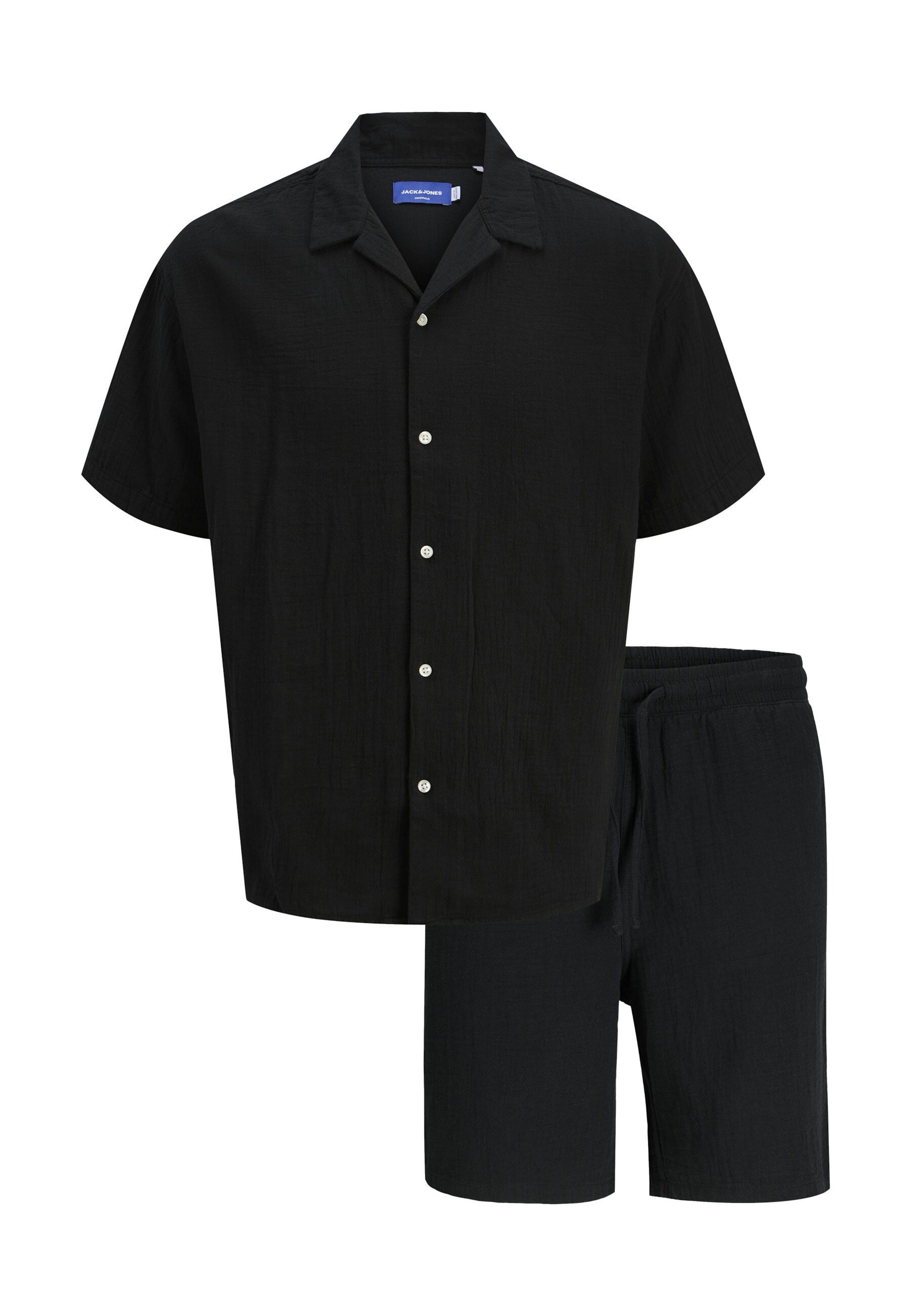 Jack & Jones Hemd JOREASTER PATRAS Kurzarmhemd/Shorts SET - Bild 1