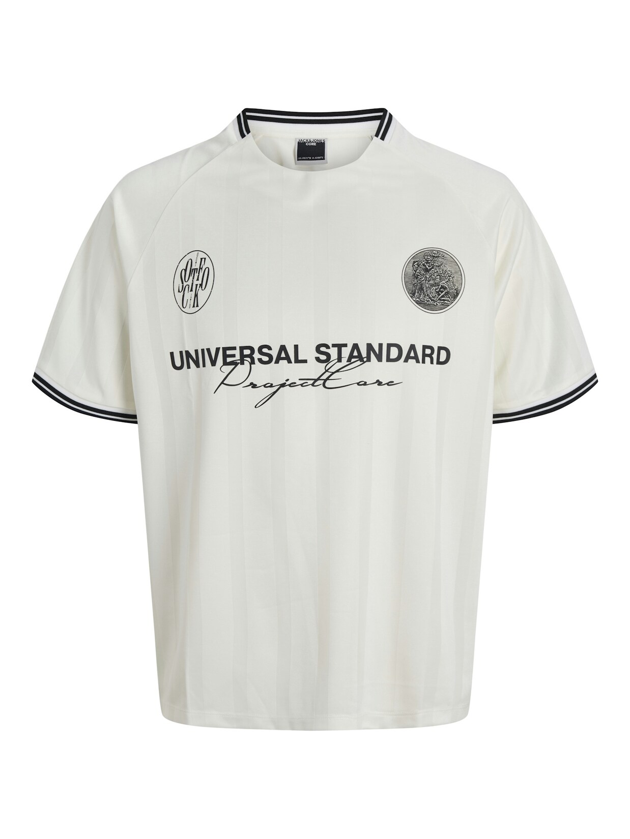 Jack & Jones Junior T-Shirt Cover Retro Football Kurzarmshirt | 05715723671394