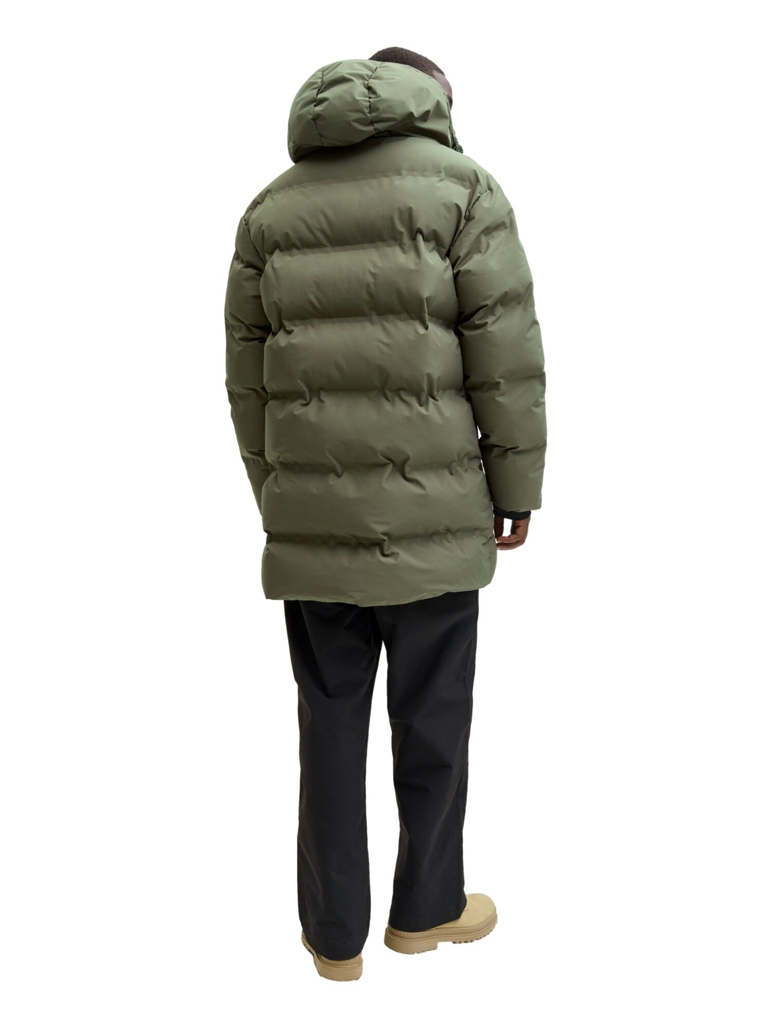 Jack & Jones Mantel Fusion langer Steppmantel - Bild 1