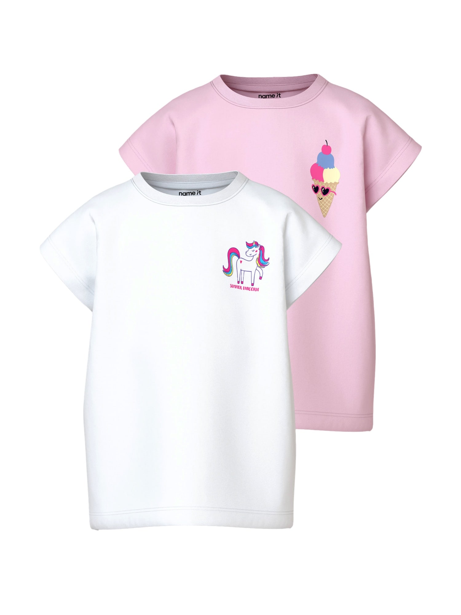 Name It T-Shirt VARUTTI Kurzarmshirt   2er Pack - Bild 1
