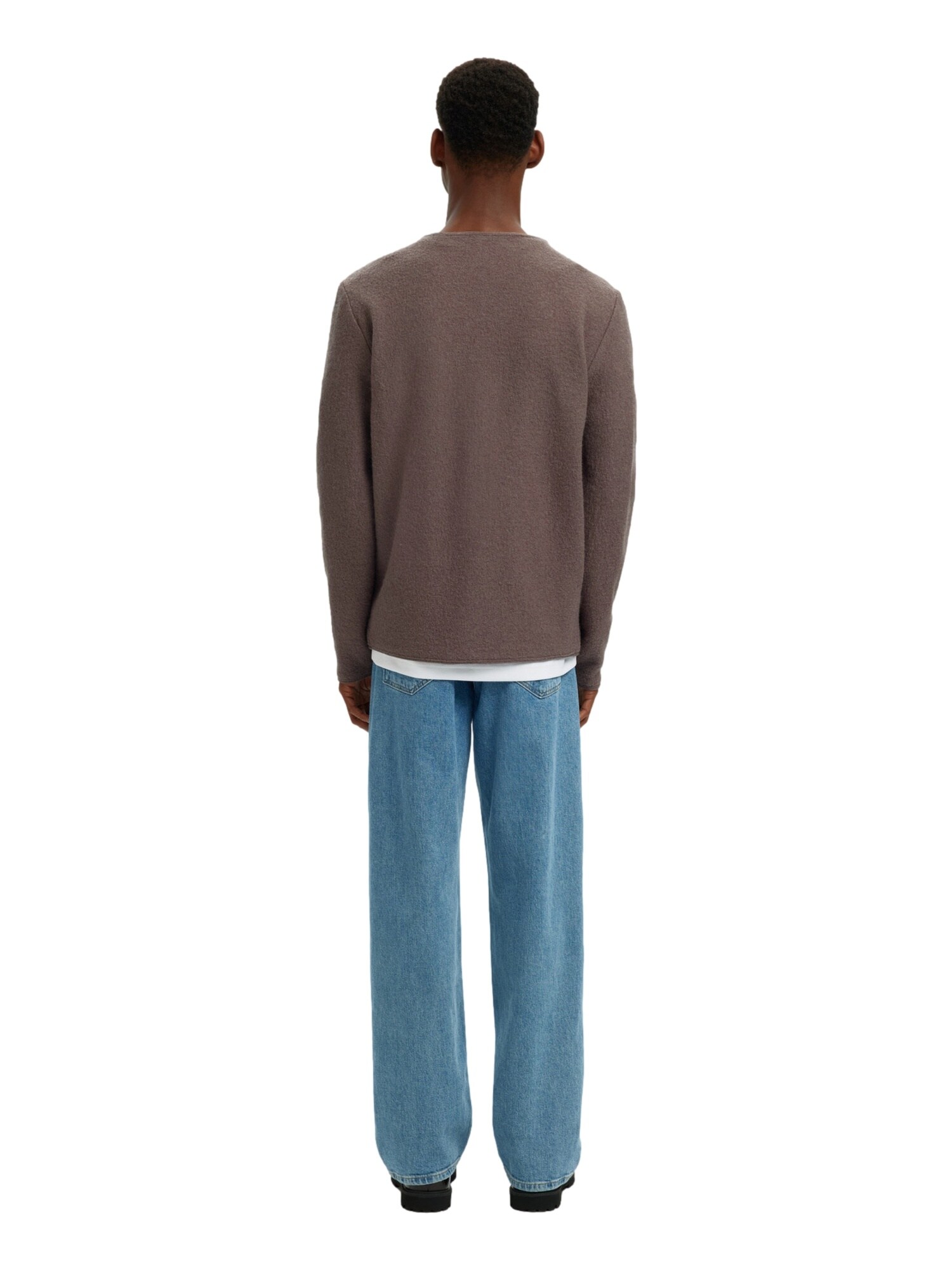 Selected Homme Strickjacke Jin Cardigan Knopfverschluss - Bild 1