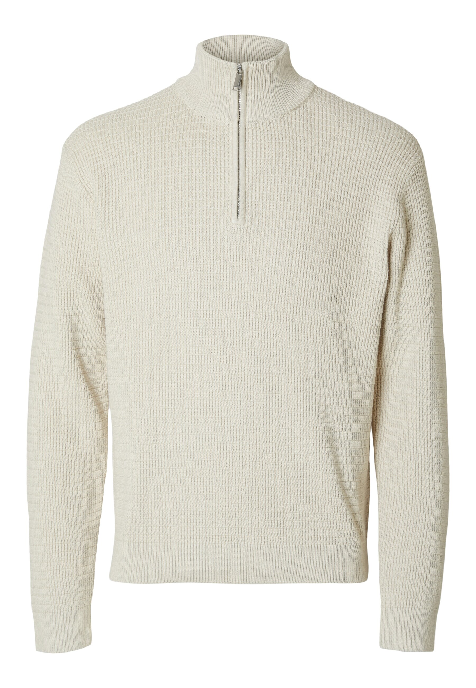 Selected Homme Pullover THEO Strickpullover Troyer - Bild 1
