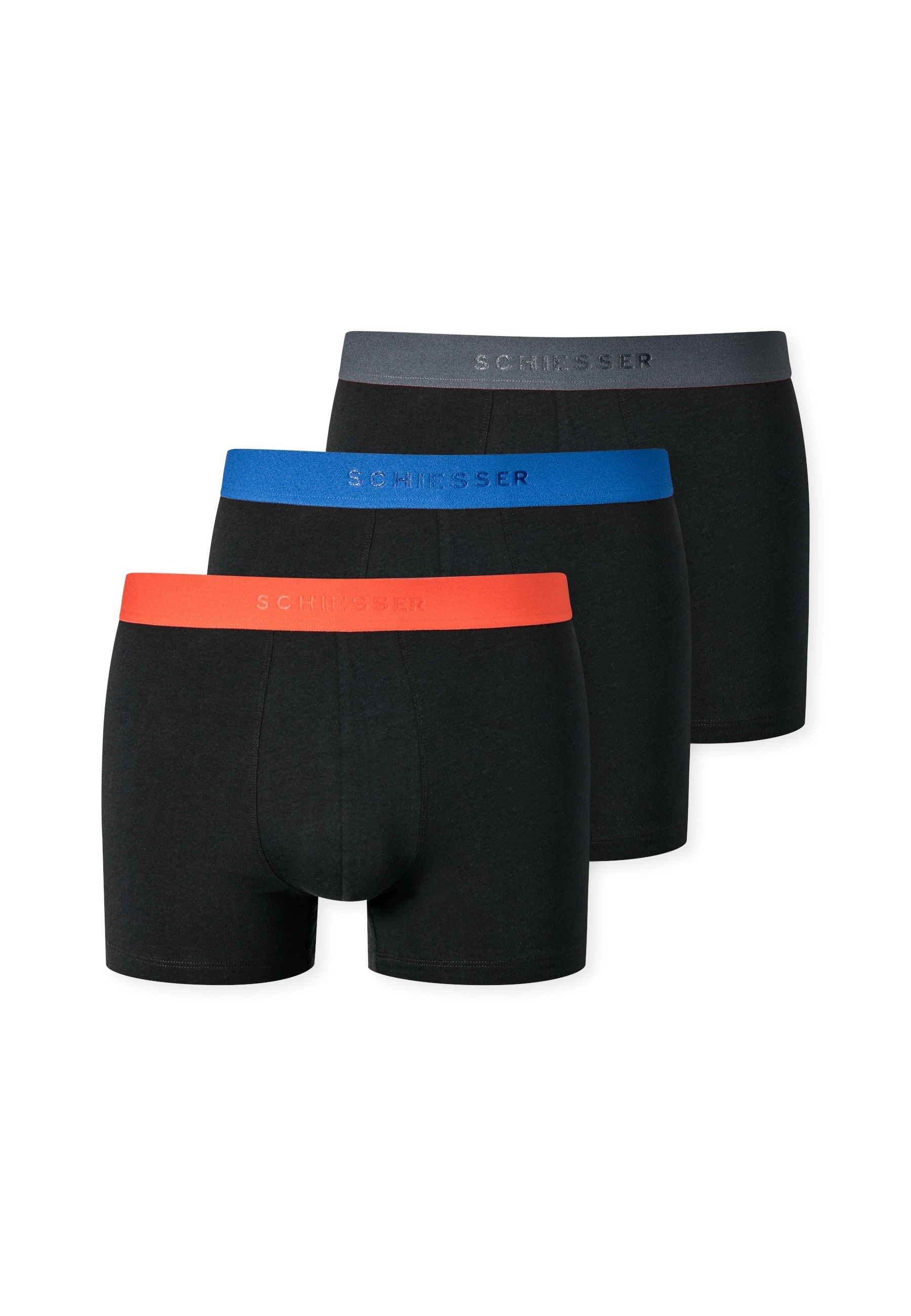 Schiesser Unterhose Trunks 3er Pack - Bild 1
