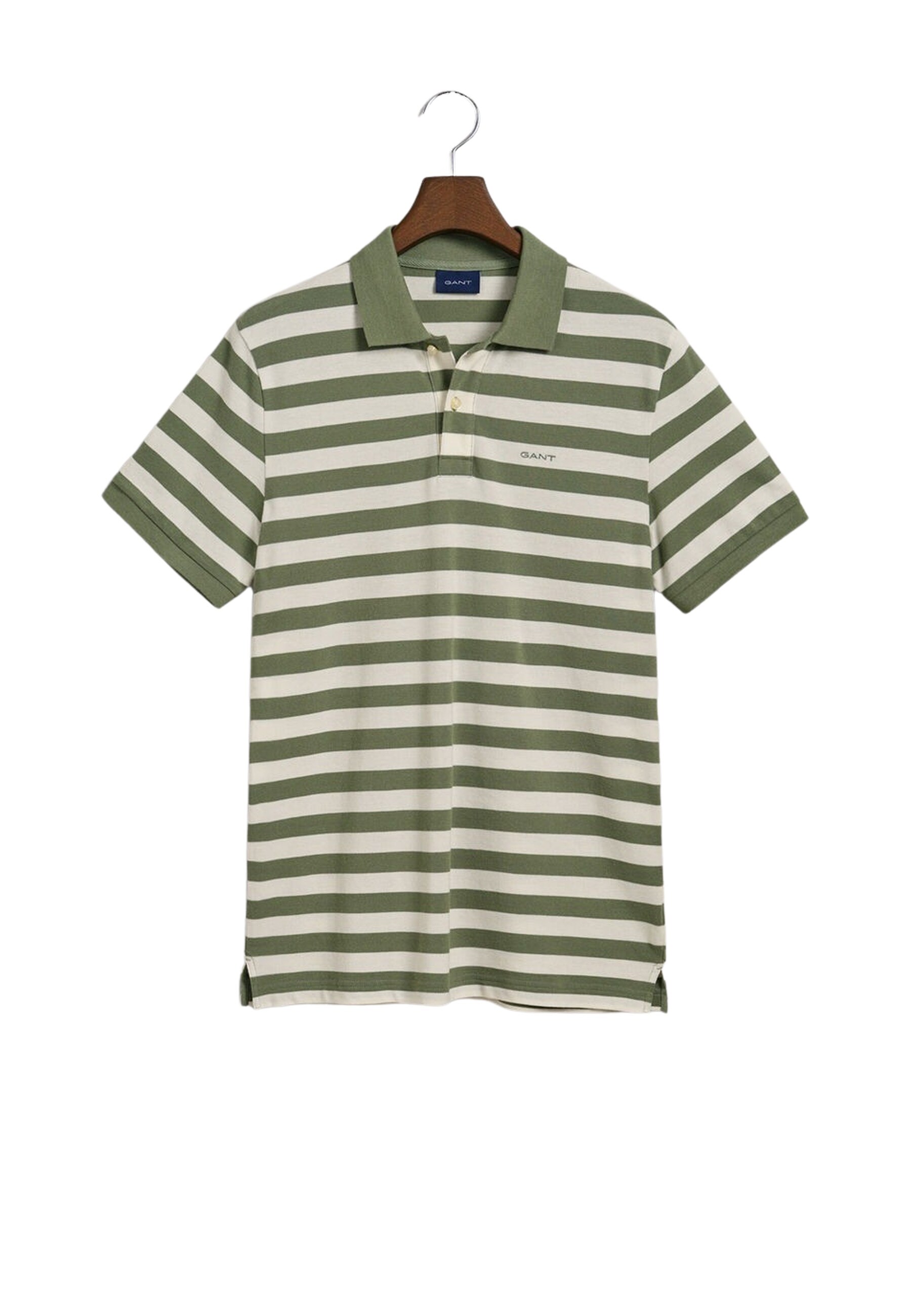 Gant Poloshirt Gestreiftes Pique Polo Kurzarmshirt - Bild 1