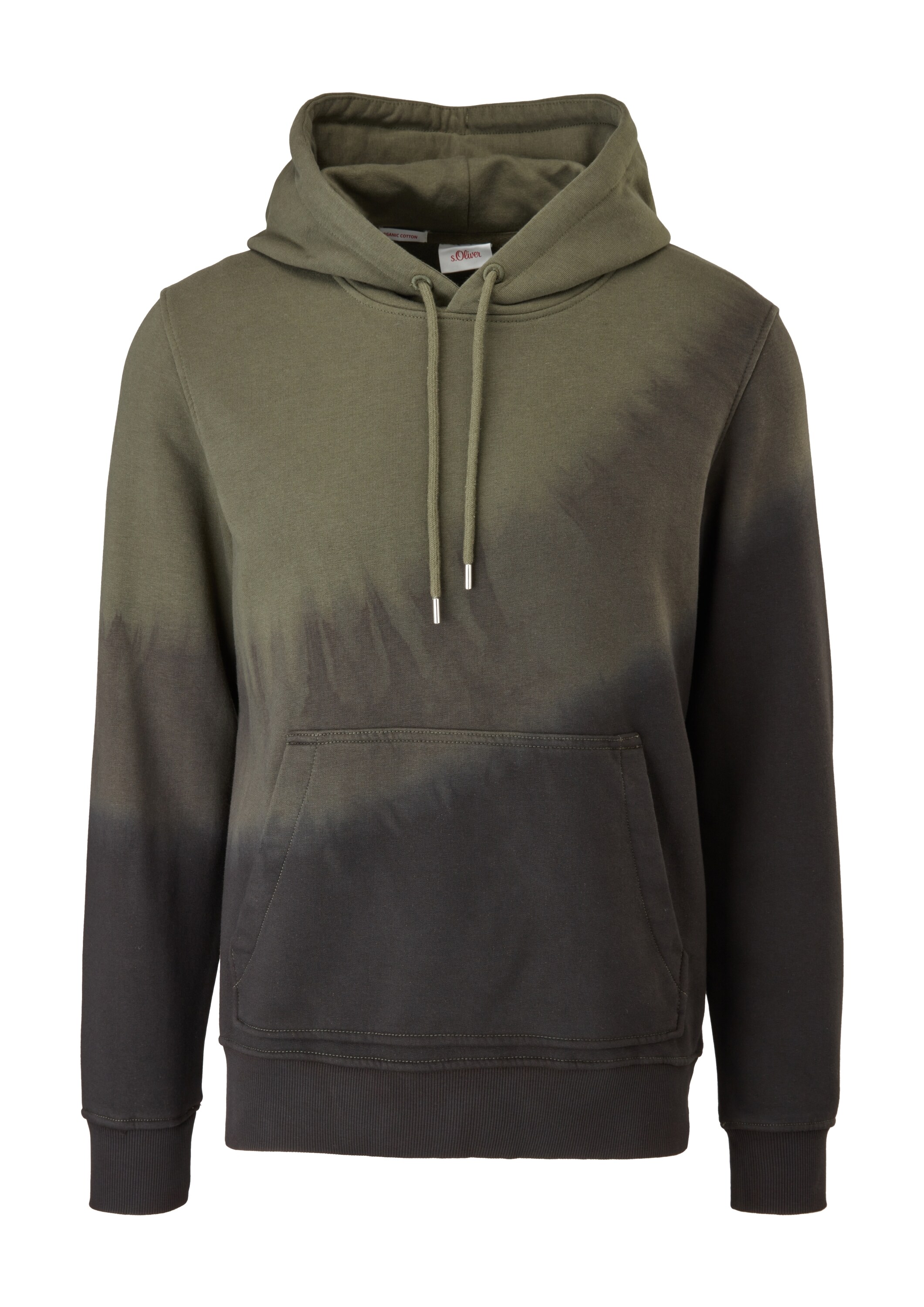 s.Oliver Pullover Weicher Sweater mit Kapuze und Farbverlauf - Bild 1