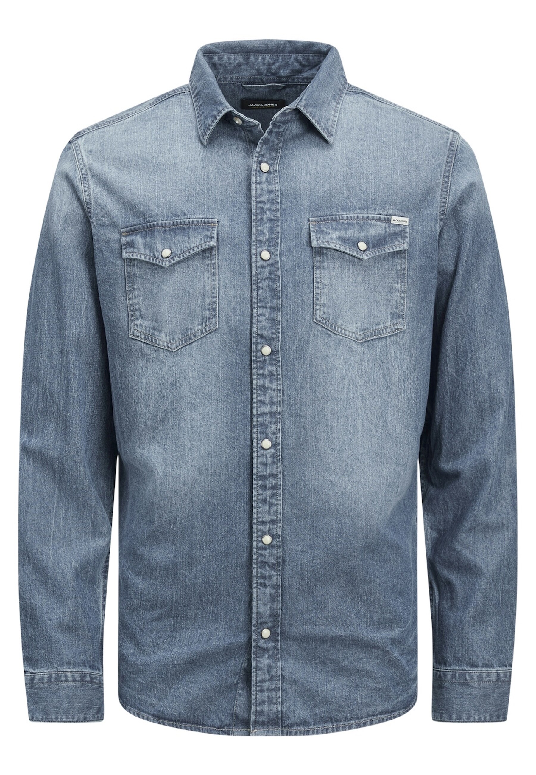 Jack & Jones Hemd Shirt Longsleeve Hemd Jeanshemd JJ SHERIDAN SHIRT Langarm - Bild 1