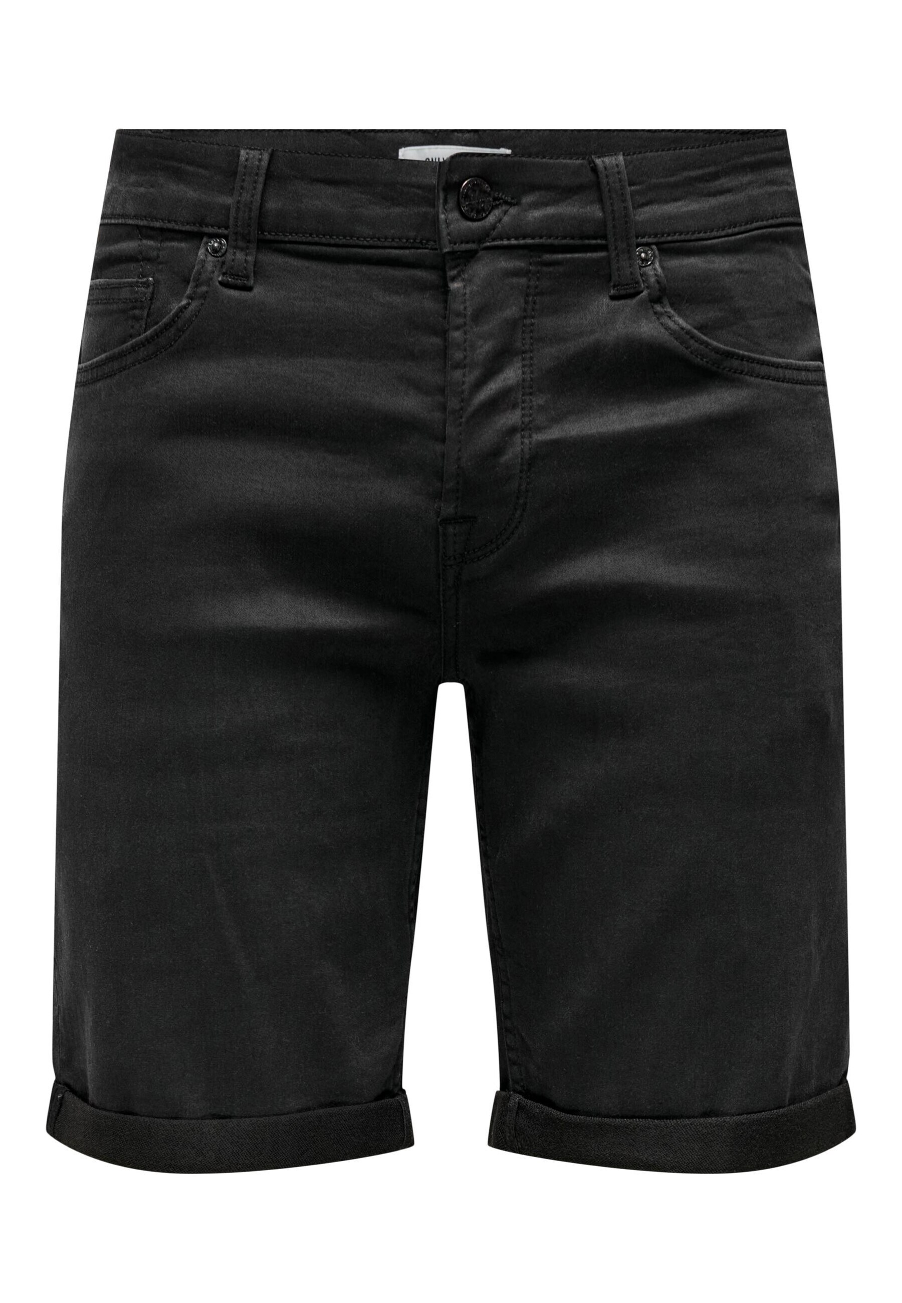Only & Sons Jeans Shorts PLY REG BLK JOG SHT PK 8581 DNM kurze Jeanshose - Bild 1