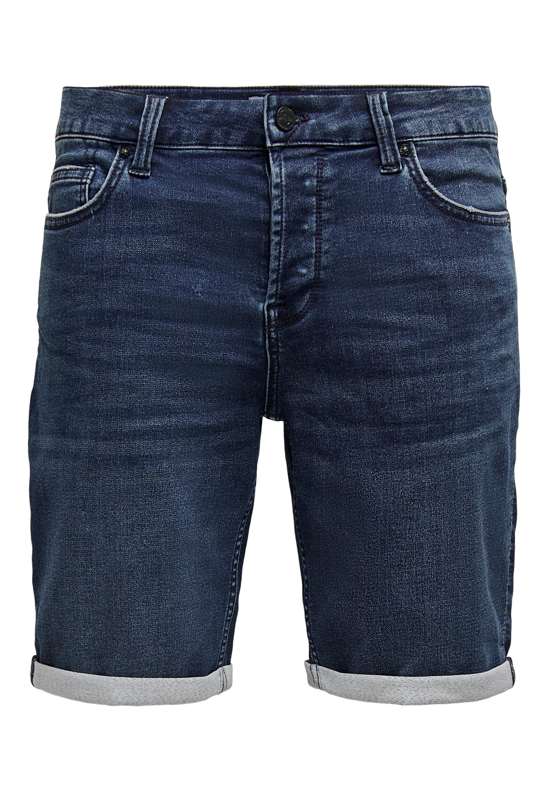 Only & Sons Jeans Shorts PLY REG D BLUE JOG PK 8582 DNM kurze Jeanshose - Bild 1