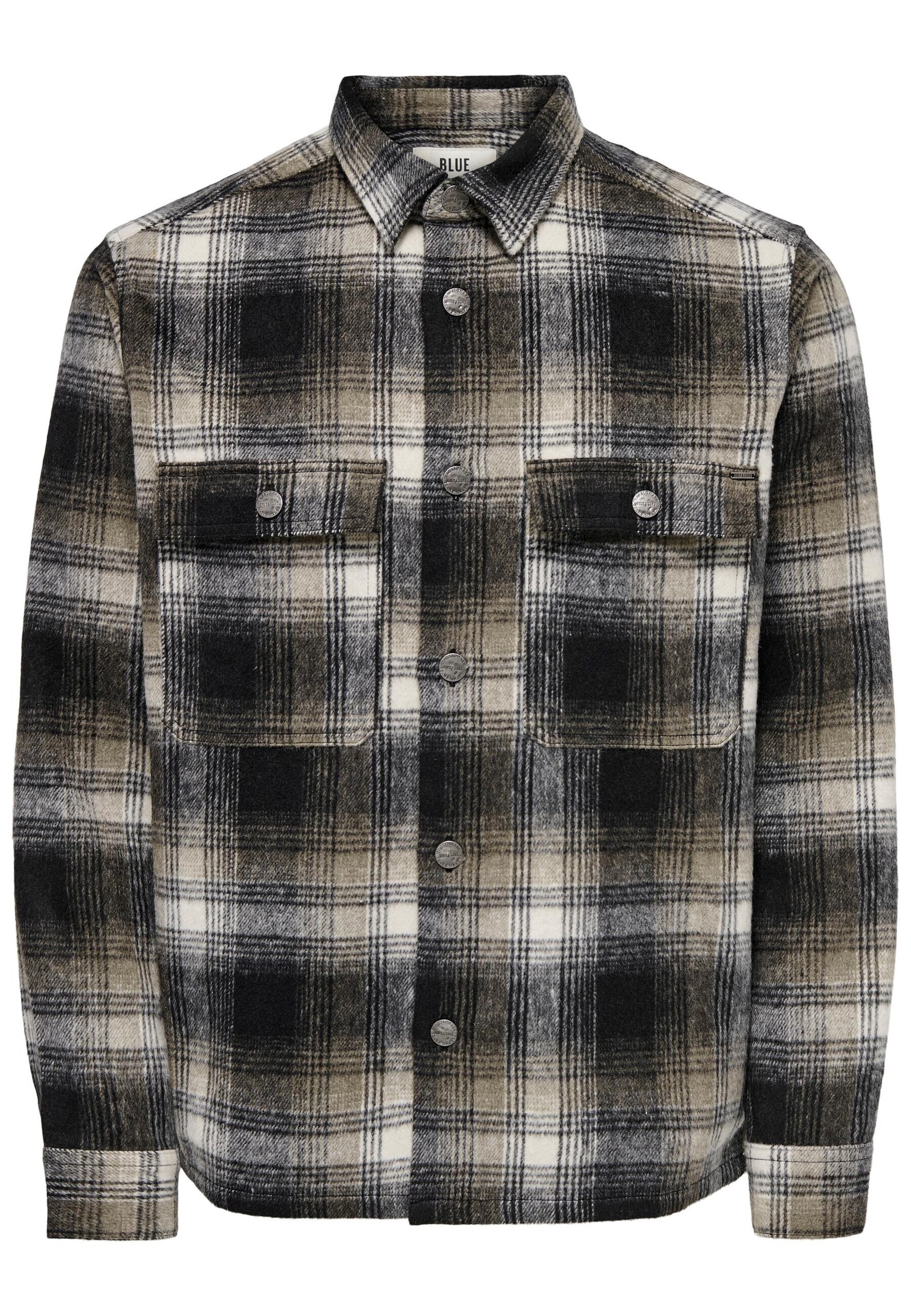 Only & Sons Jacke Leichte &Uuml;bergangsjacke BAZ mit Umlegekragen und seitlichen Eingrifftaschen - Bild 1