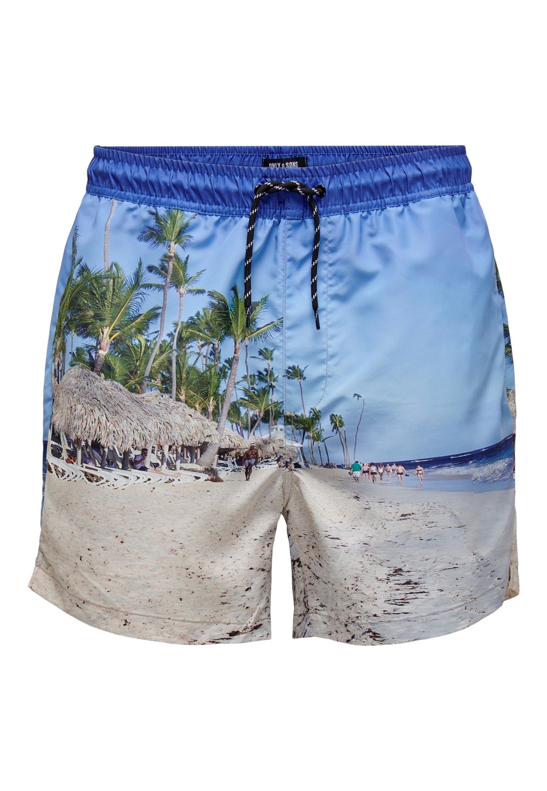 Only & Sons Badehose TED Bade-Shorts mit elastischem Bund, Tunnelzug und Ges&auml;&szlig;tasche - Bild 1