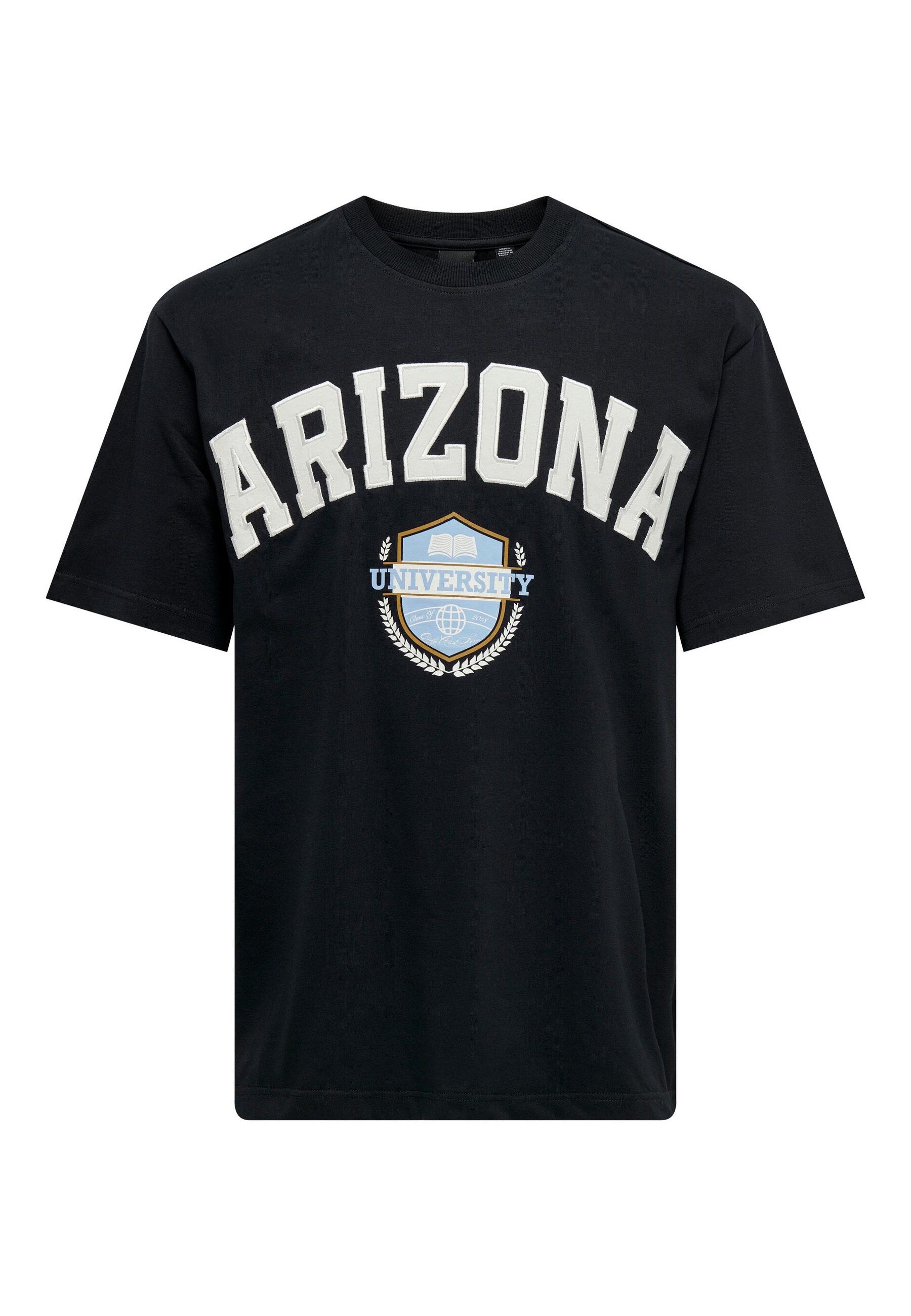 Only & Sons T-Shirt Lawson Life Kurzarmshirt mit Frontprint - Bild 1