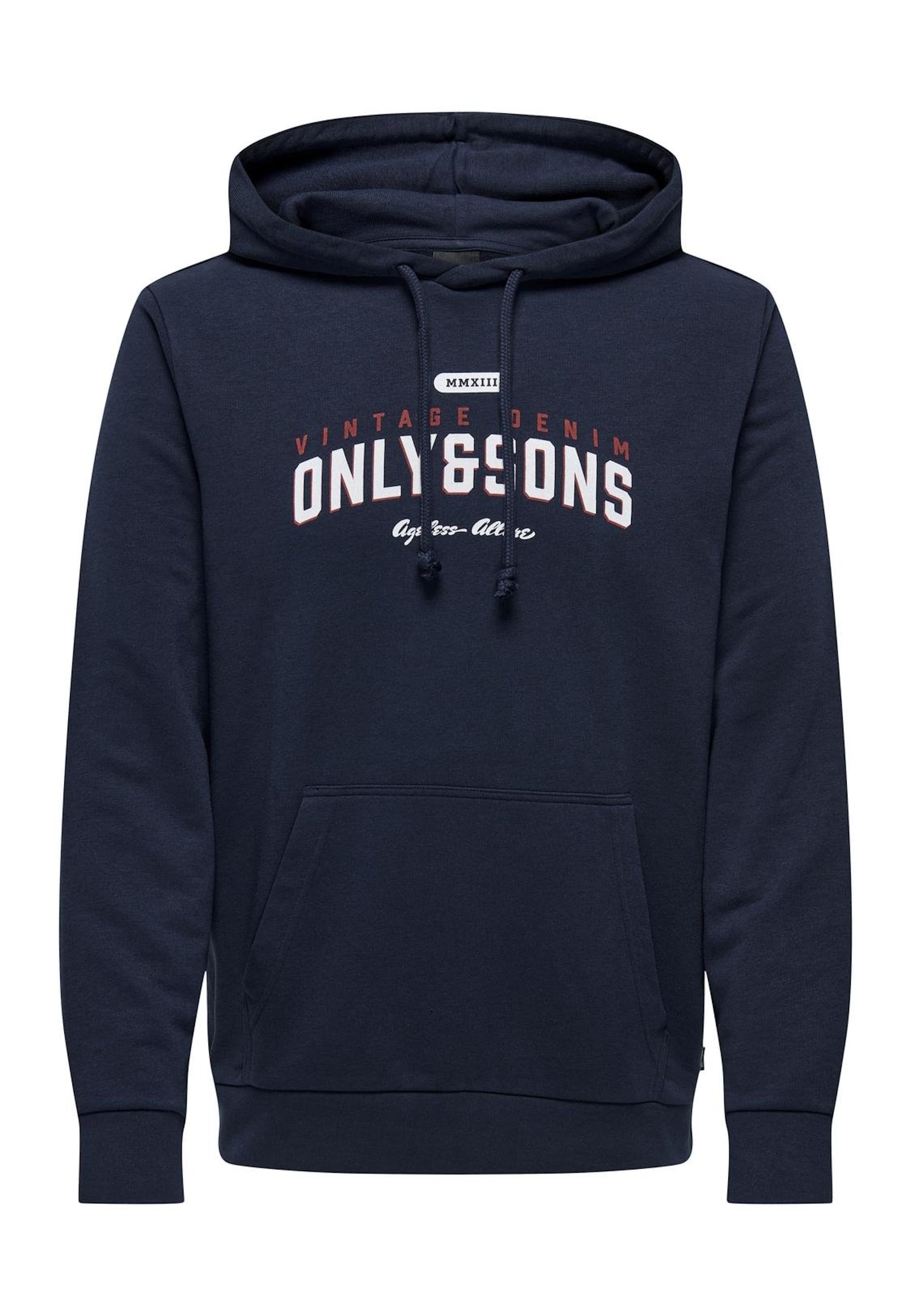 Only & Sons Hoodie Lenny Reg Vintage Kapuzensweatshirt - Bild 1