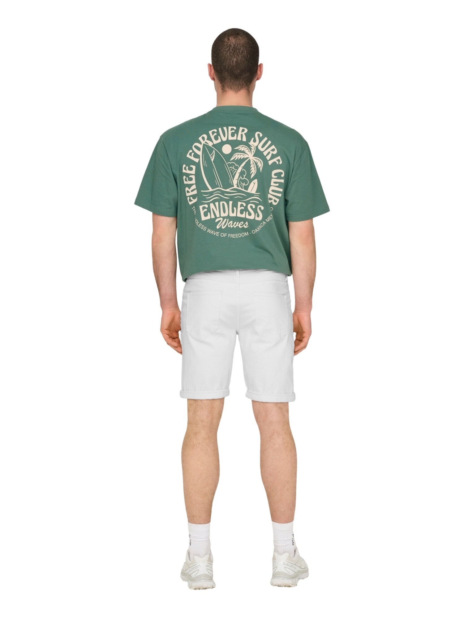 Only & Sons Jeansshorts Ply 9297 AZG kurze Jeanshose - Bild 1