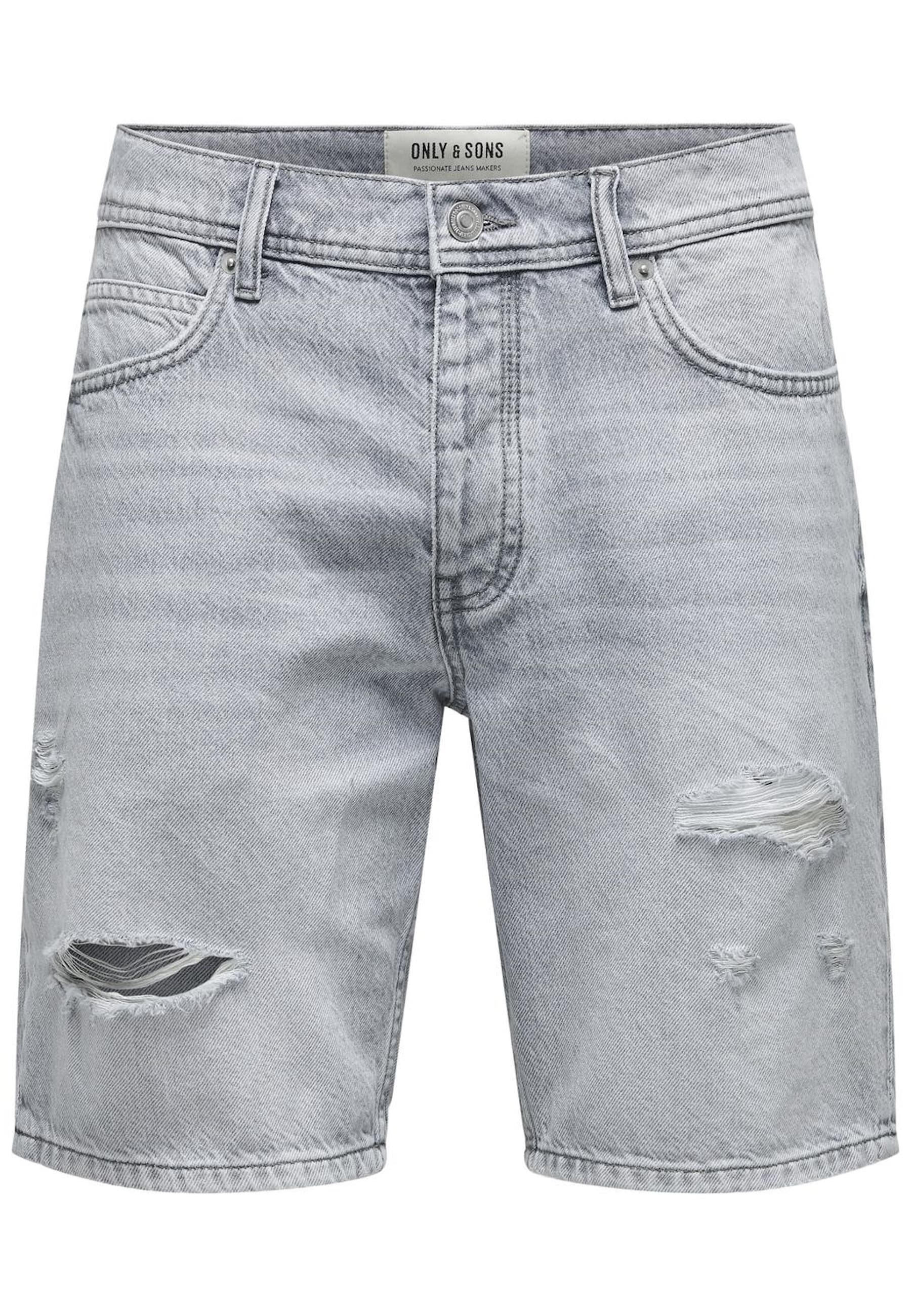 Only & Sons Shorts EDGE RAM Denim-Shorts - Bild 1