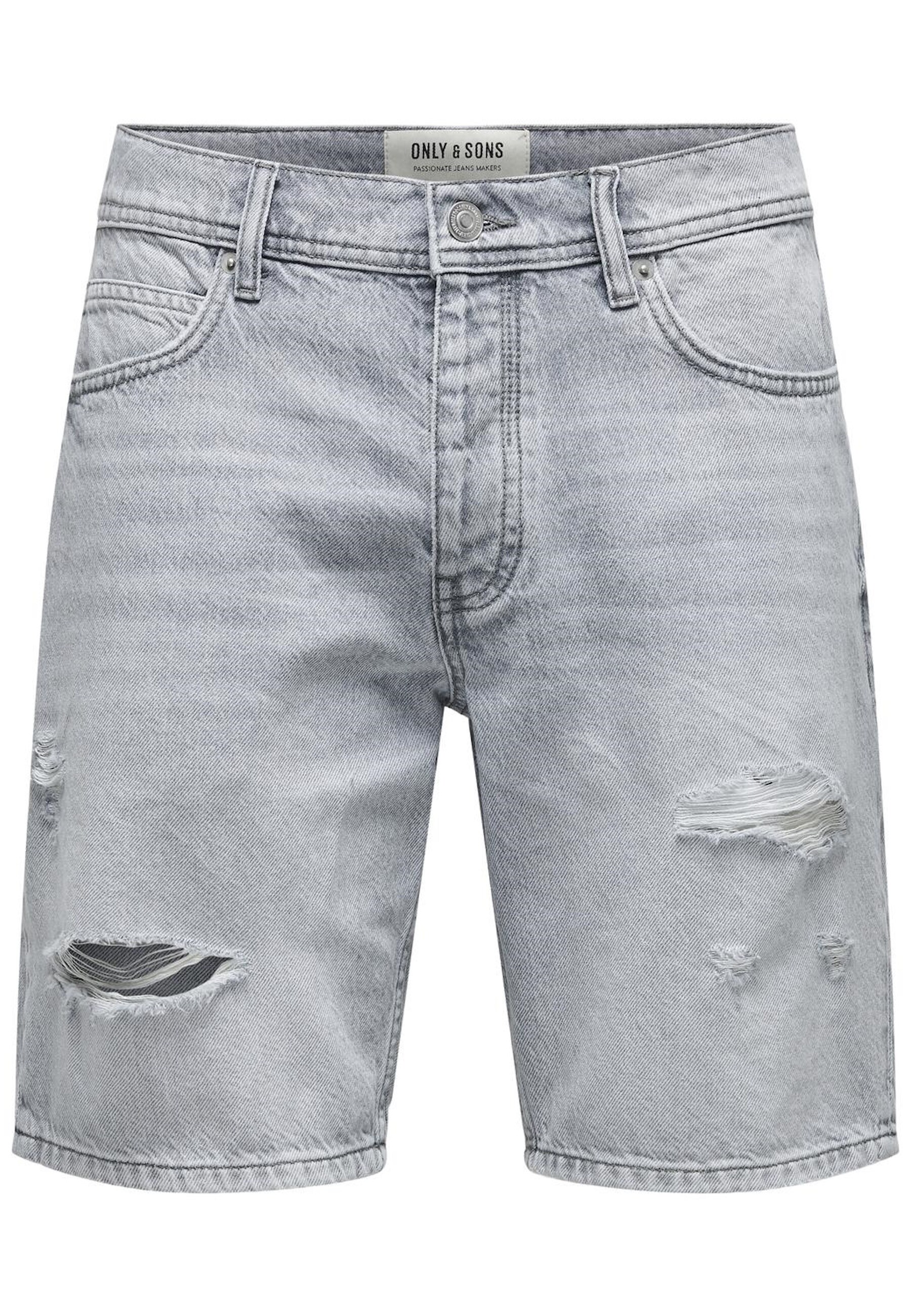 Only & Sons Shorts EDGE RAM Denim-Shorts - Bild 1