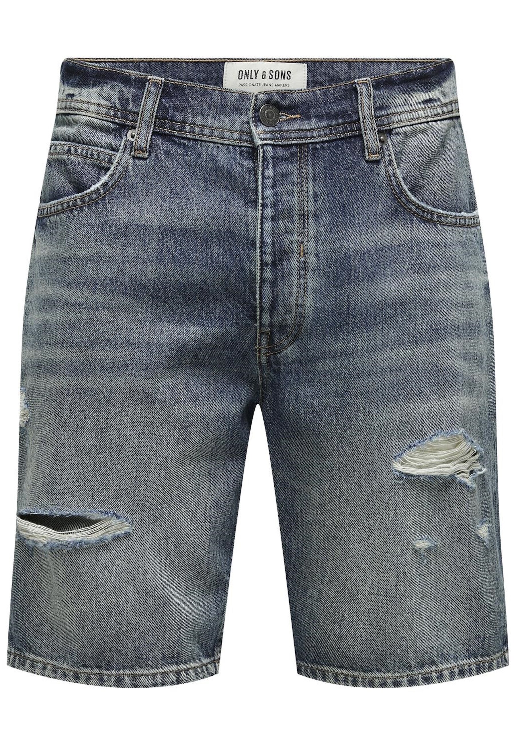 Only & Sons Shorts EDGE RAM Denim-Shorts - Bild 1