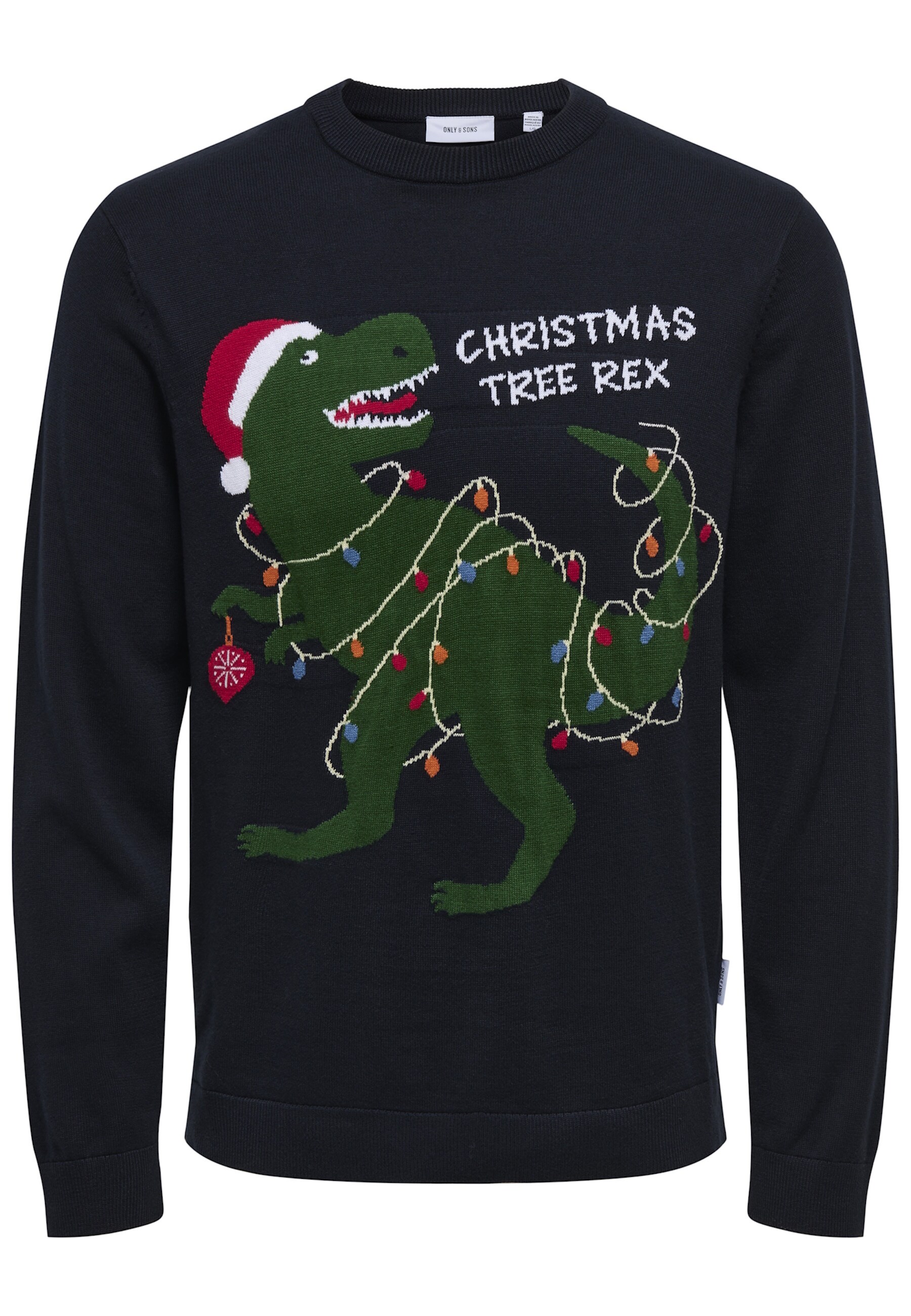 Only & Sons Pullover XMAS PLACE Strickpullover R-Neck - Bild 1