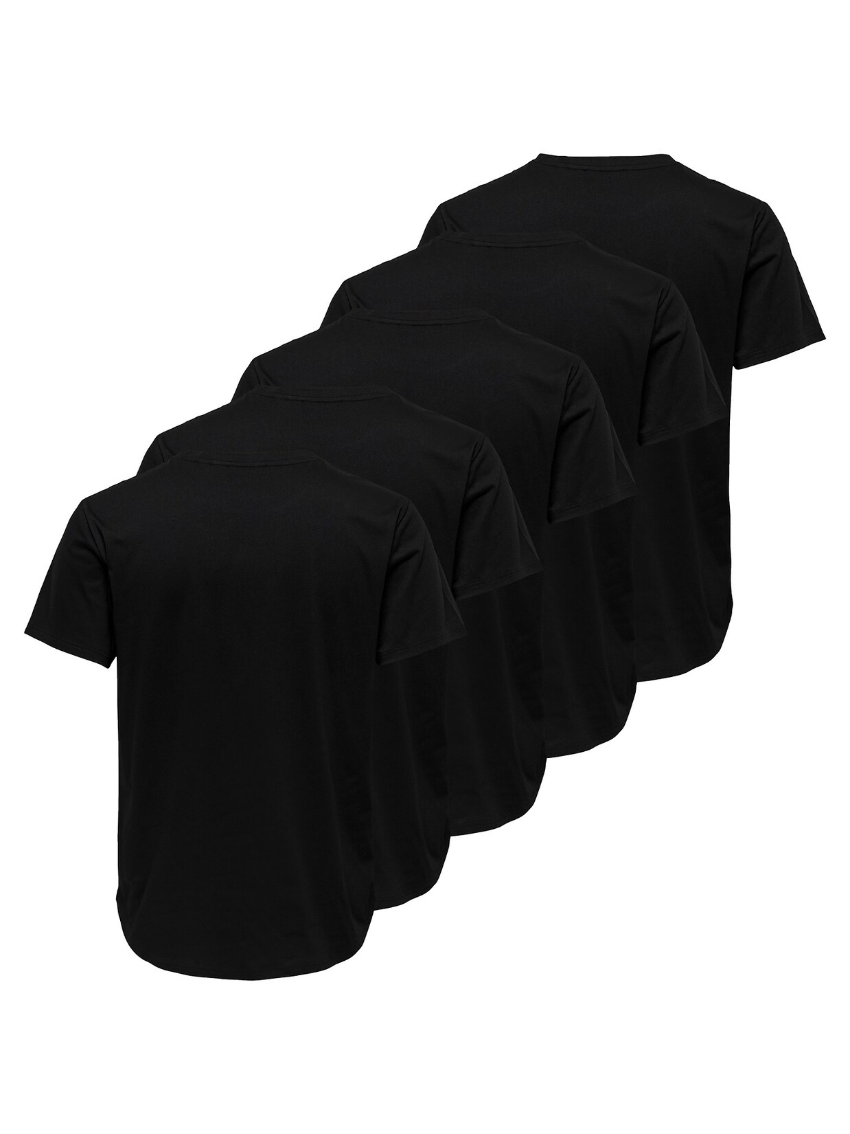 Only & Sons T-Shirt JEFF LONGY Kurzarmshirt | 05715721234379