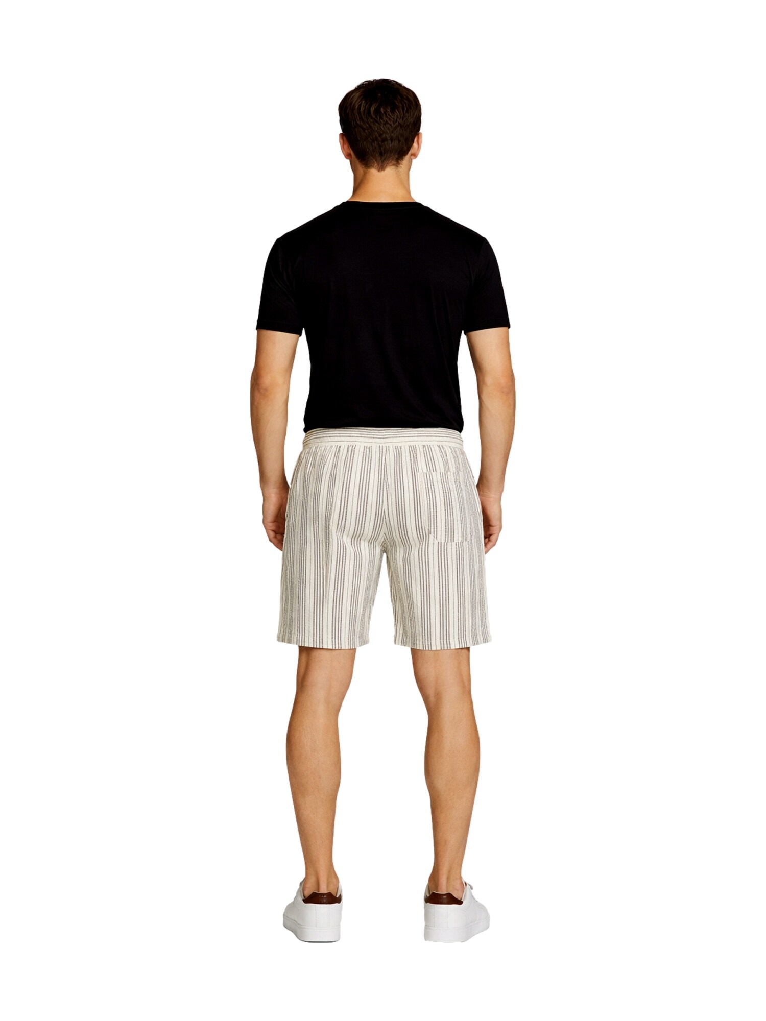 Only & Sons Sweatshorts Cruz Seersucker kurze Jogginghosen - Bild 1