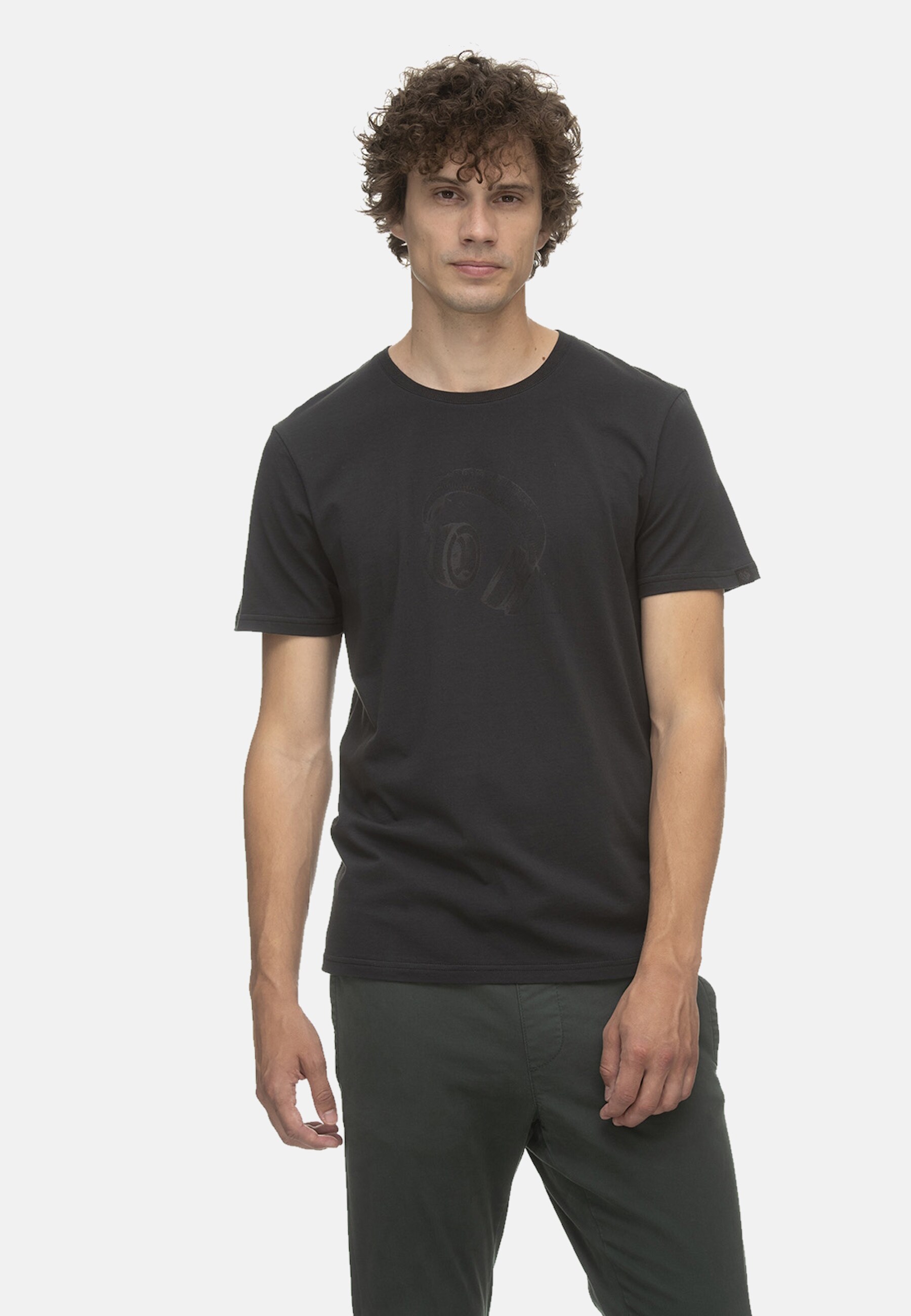 Ragwear T-Shirt PHARELLO REMAKE Kurzarmshirt mit Rundhalsausschnitt und coolem Kopfh&ouml;rer-Print - Bild 1