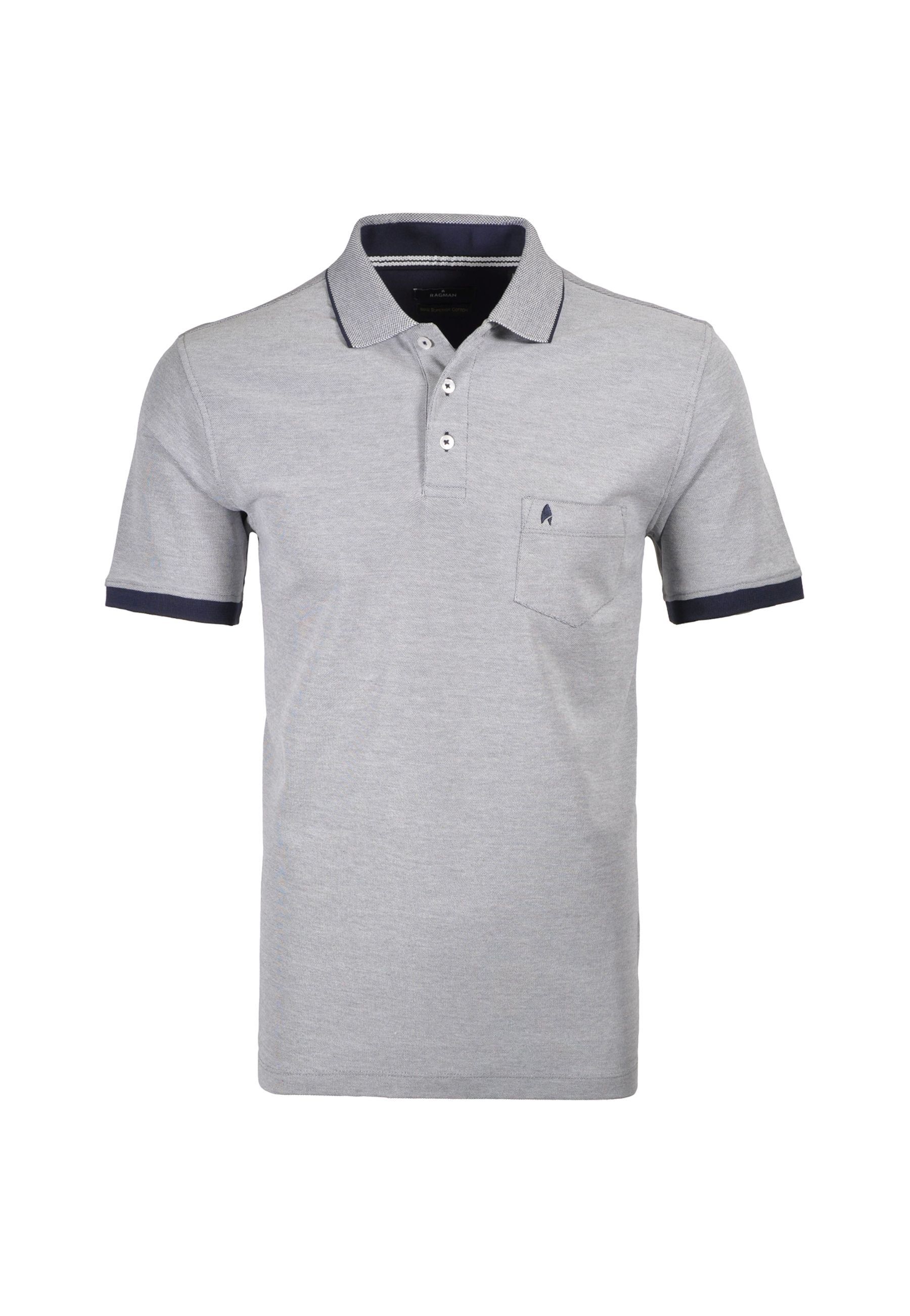 Ragman Poloshirt Kurzarmshirt mit Polokragen - Bild 1