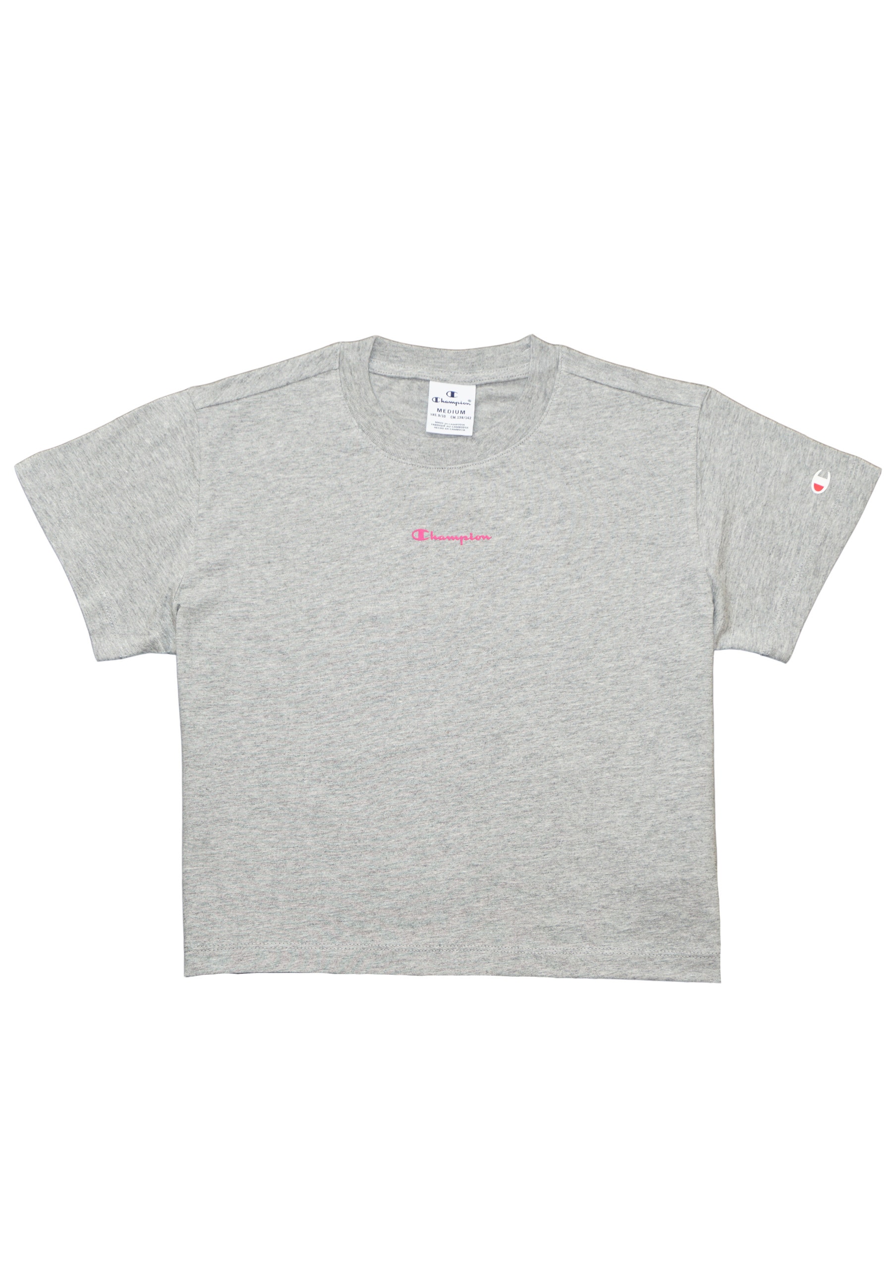 Champion Shirt T-Shirt aus Baumwolle mit Rundhalsausschnitt und Logo-Schriftzug - Bild 1