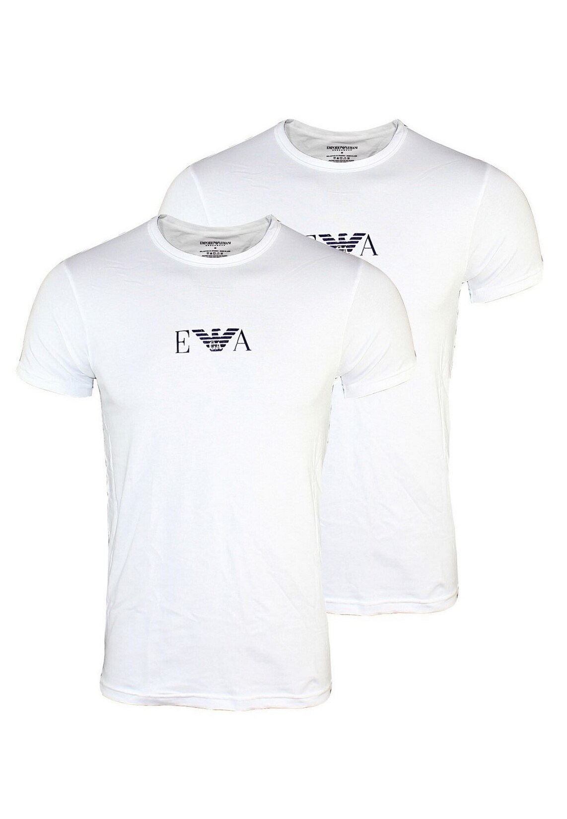 Emporio Armani T-Shirt 2er Pack T-Shirts Rundhals | 08034153743806