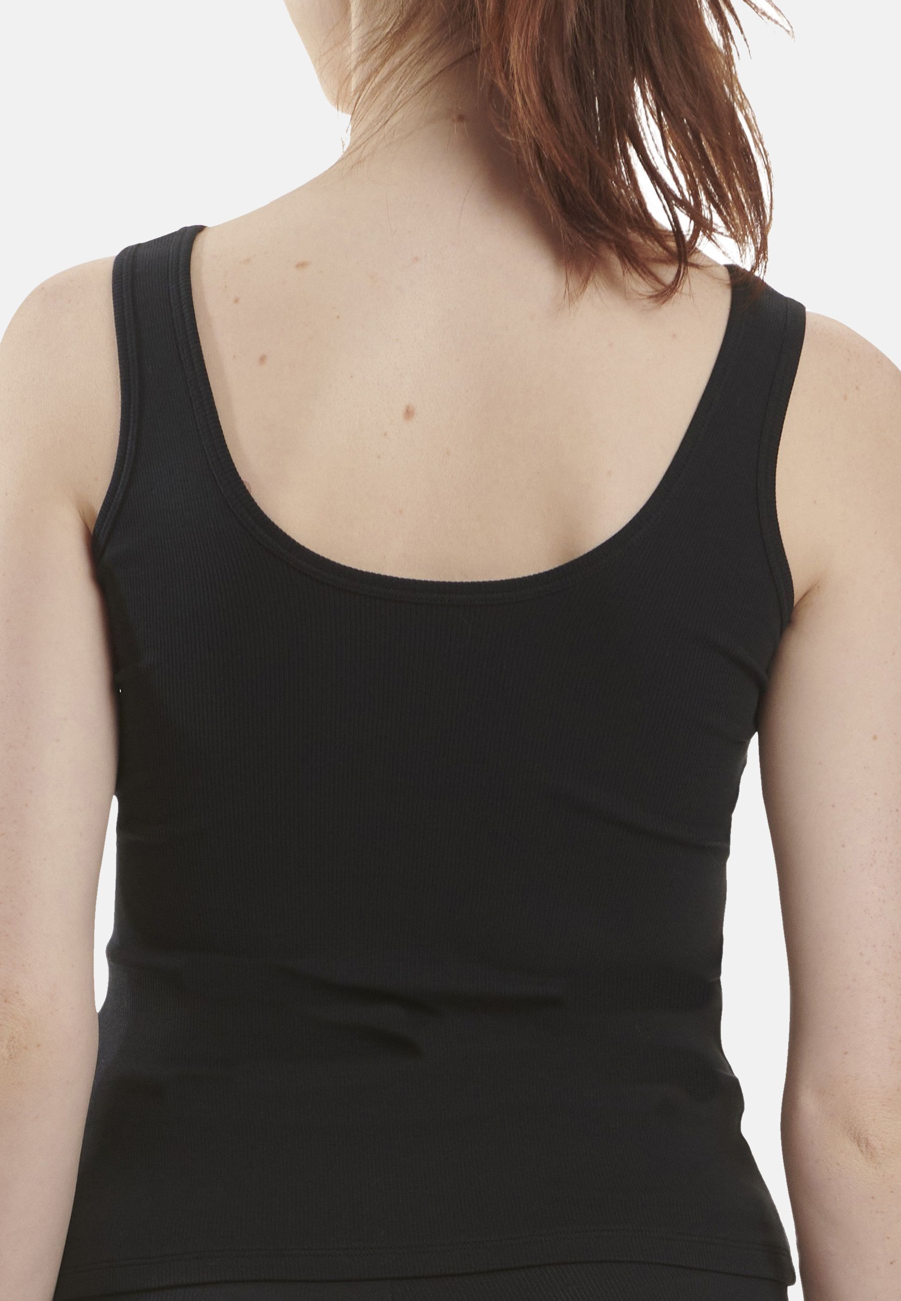 Adidas Hemd Tank Top mit Rundhalsausschnitt und Label-Print - Bild 1