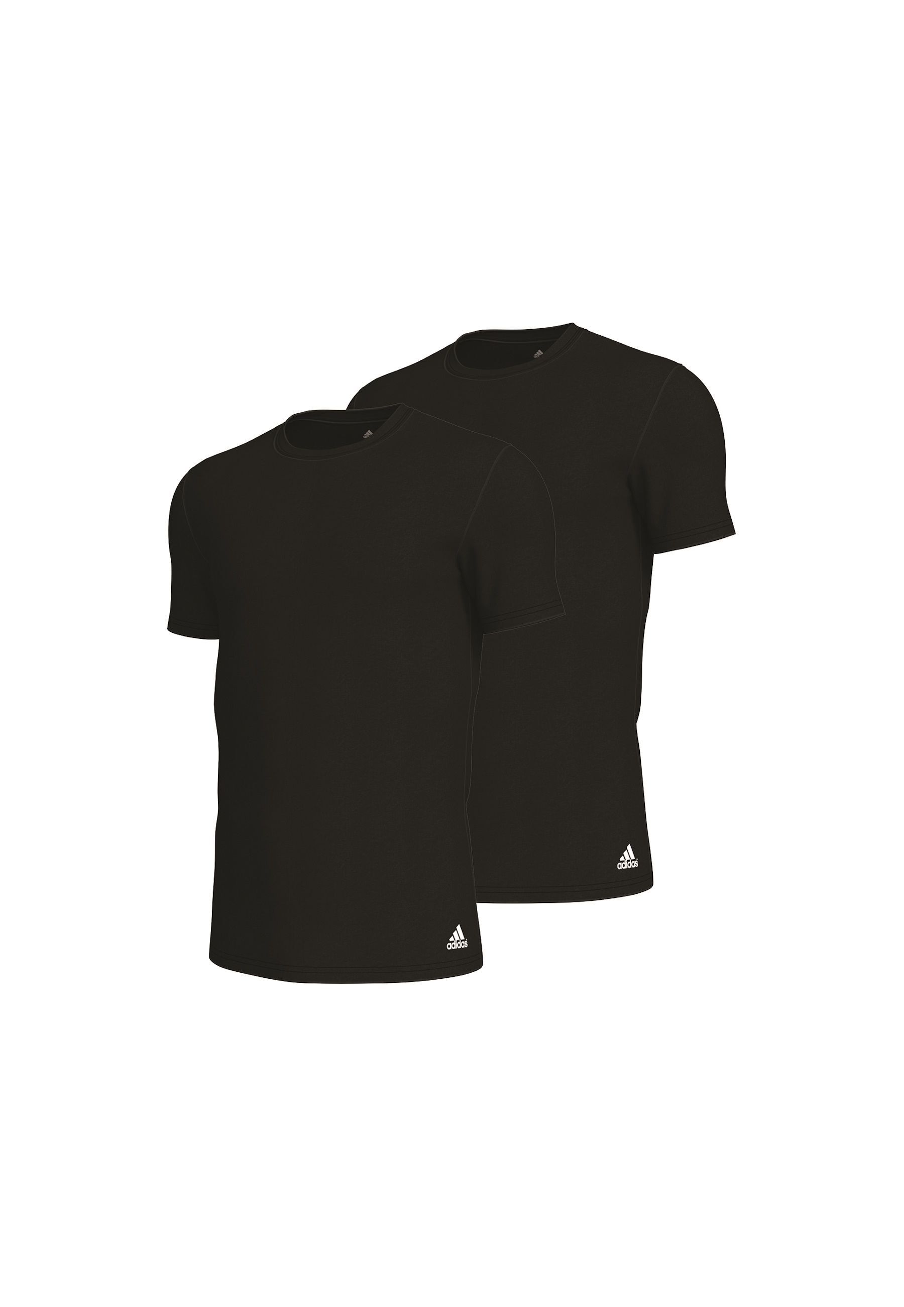Adidas T-Shirt Kurzarmshirt mit Rundhalsausschnitt 2er Pack - Bild 1
