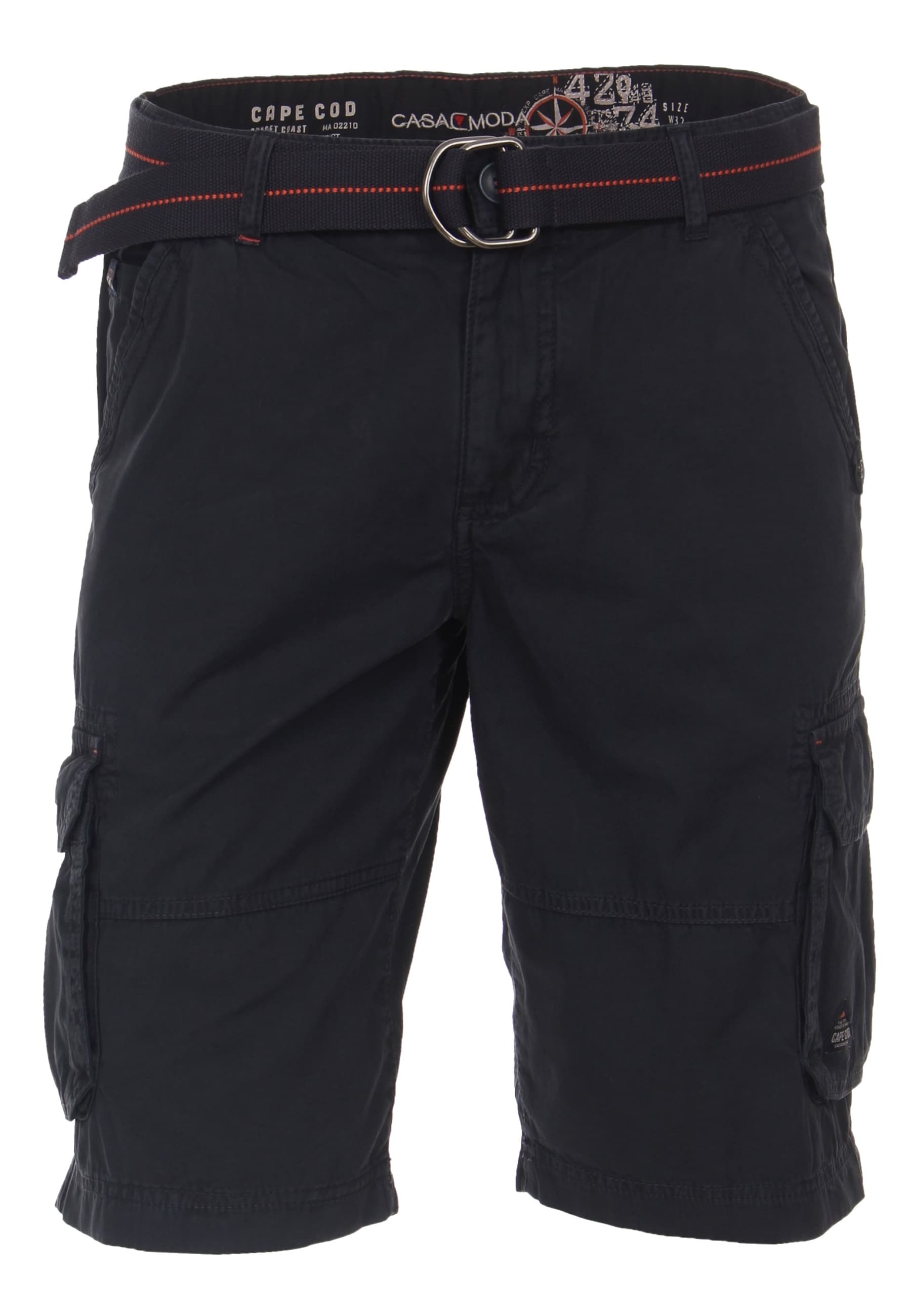 CASA MODA Hose Cargo-Bermuda mit G&uuml;rtel und seitlichen Taschen - Bild 1